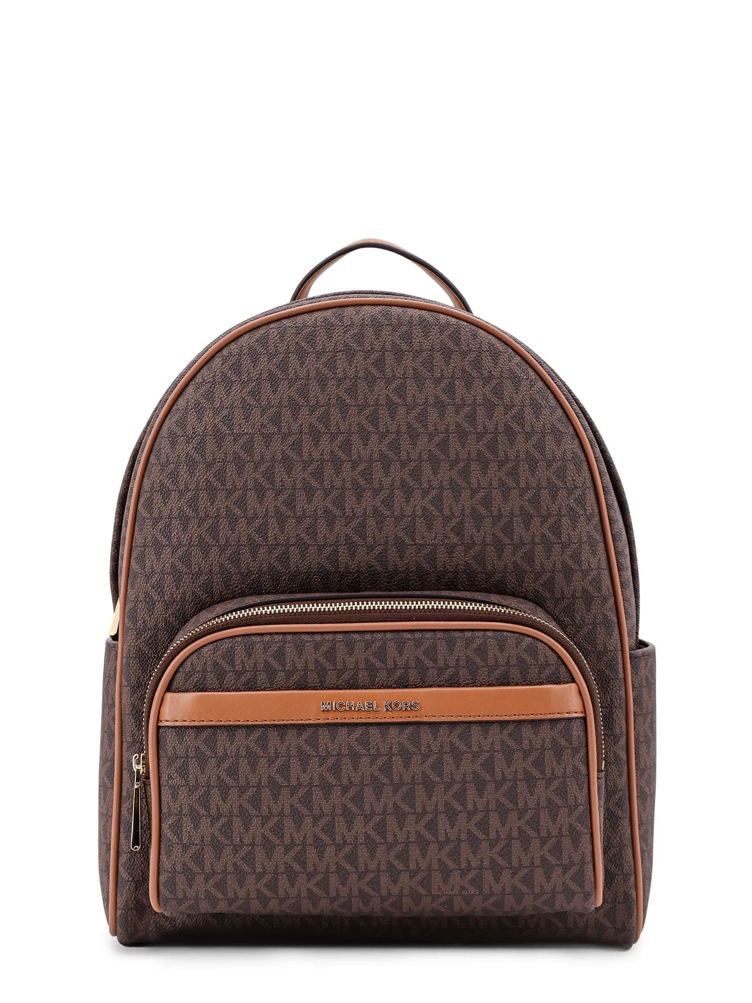 Bex Coated Canvas Backpack With Frontal Logo Patch