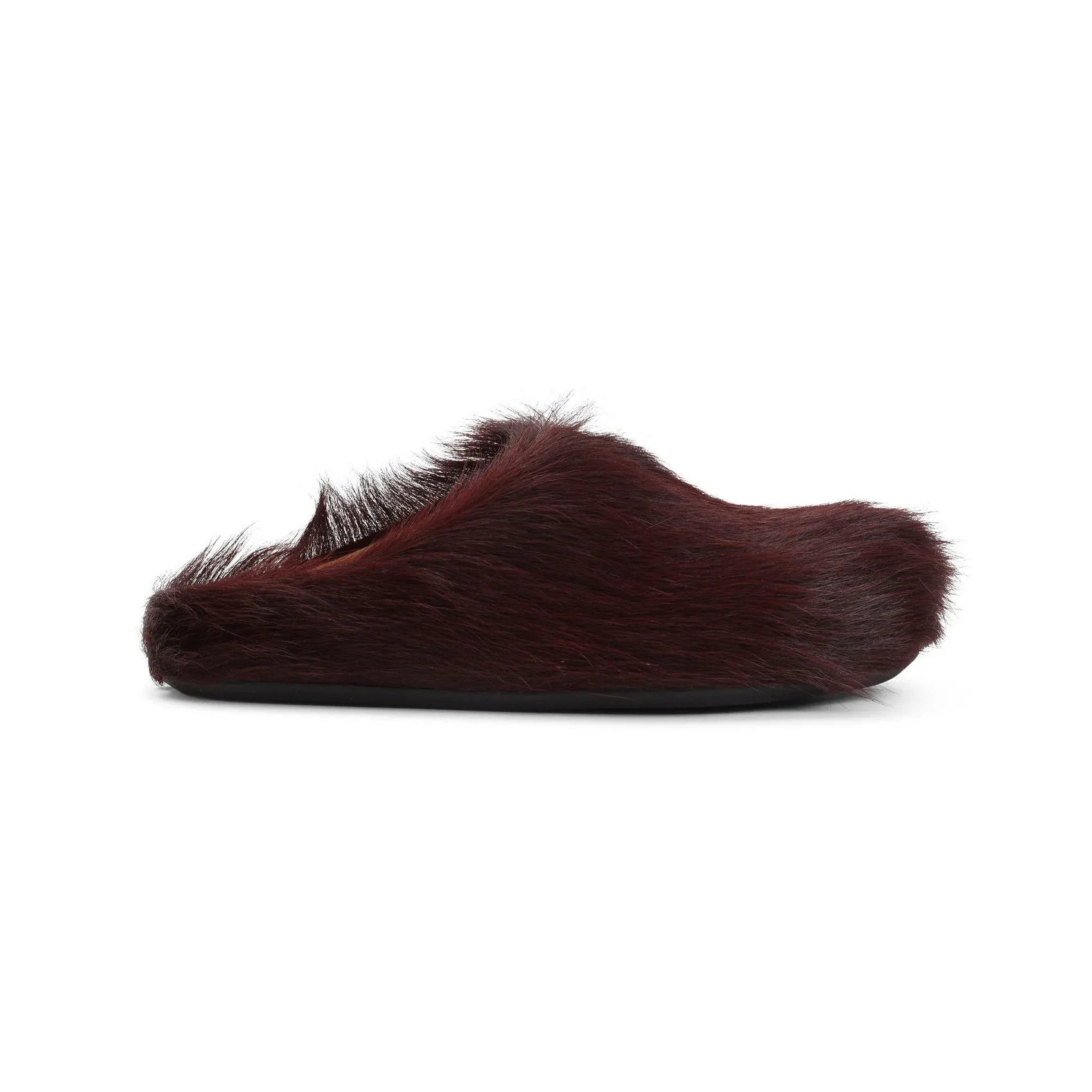 Wild Cherry Calf Hair Fussbett Mules
