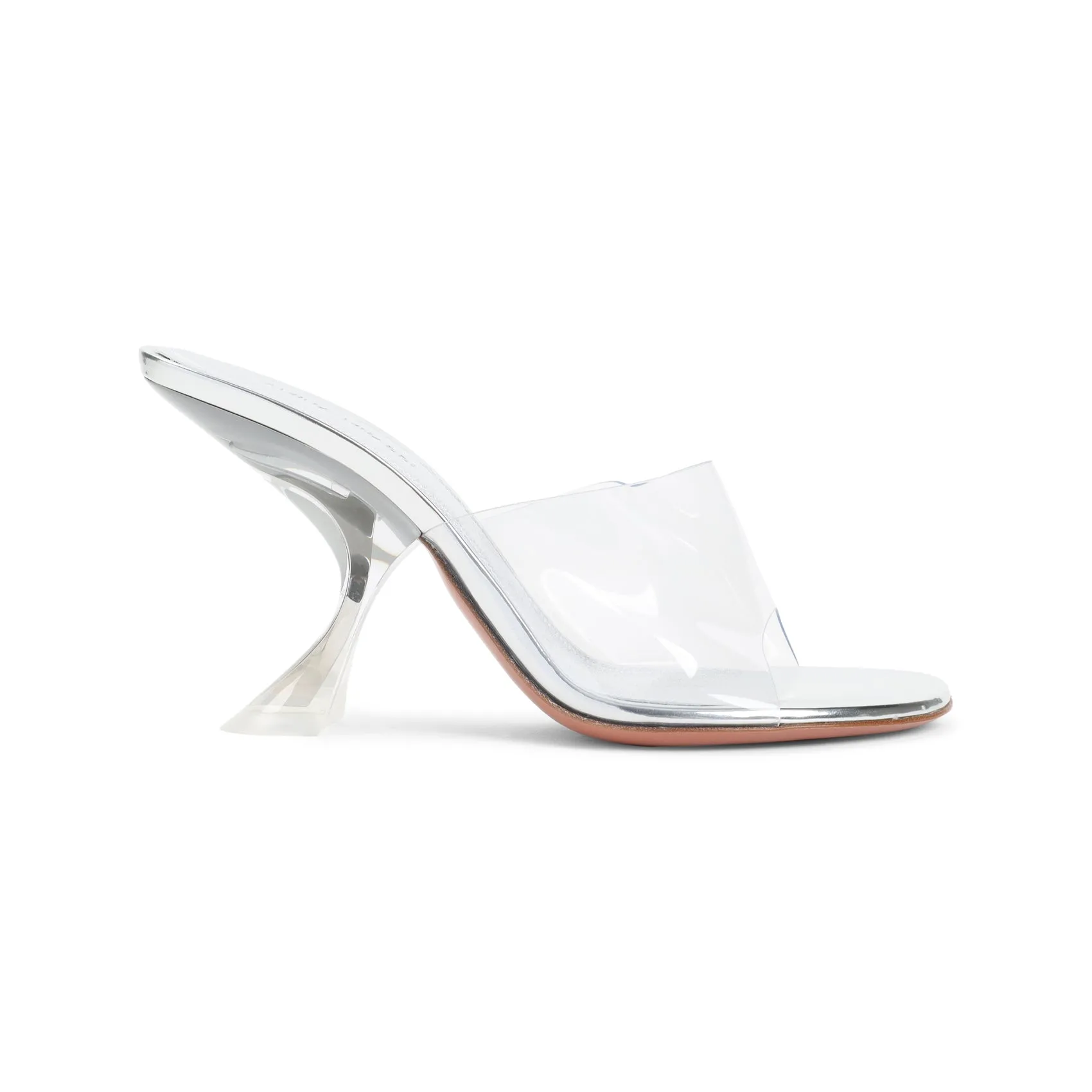 Transparent Taylor Glass 90 Pvc Sandals