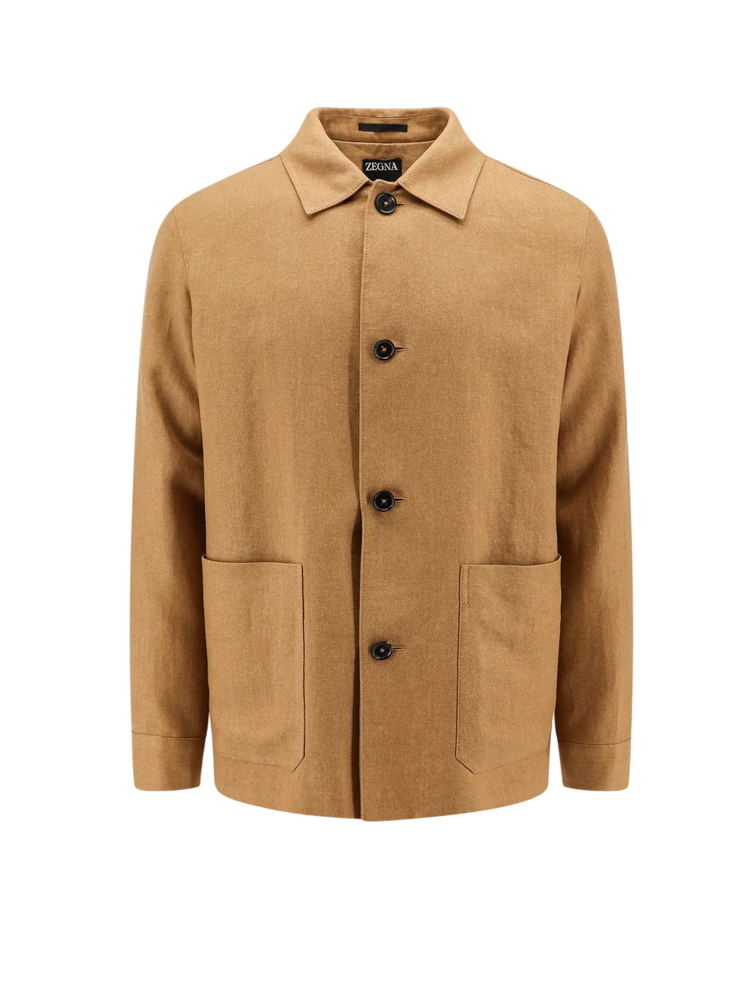 Linen And Wool Blend Jacket