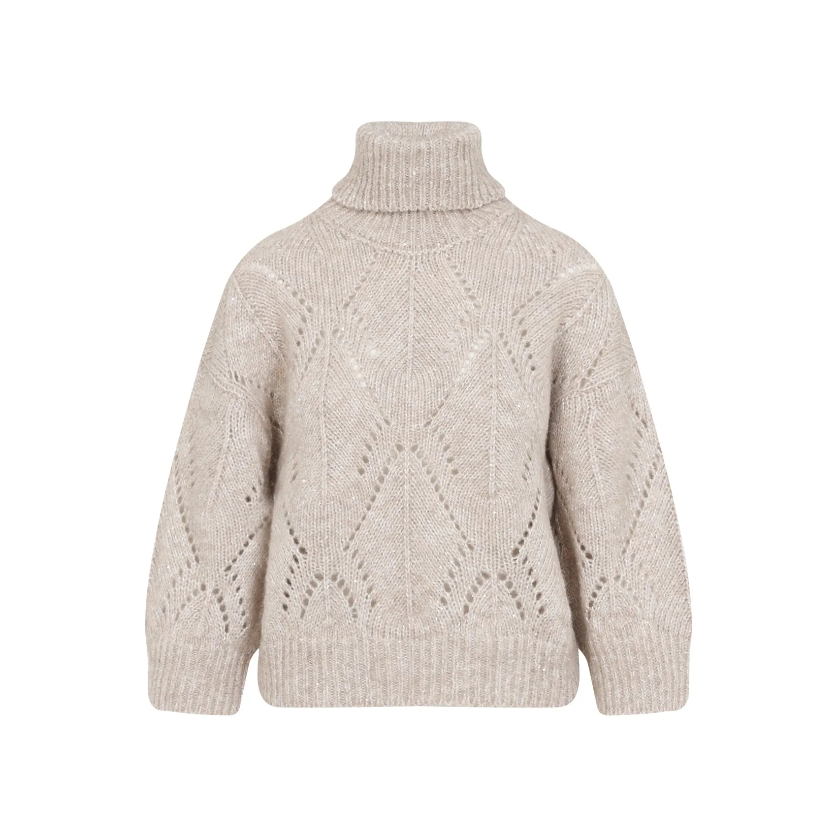 Beige Alpaca Pullover