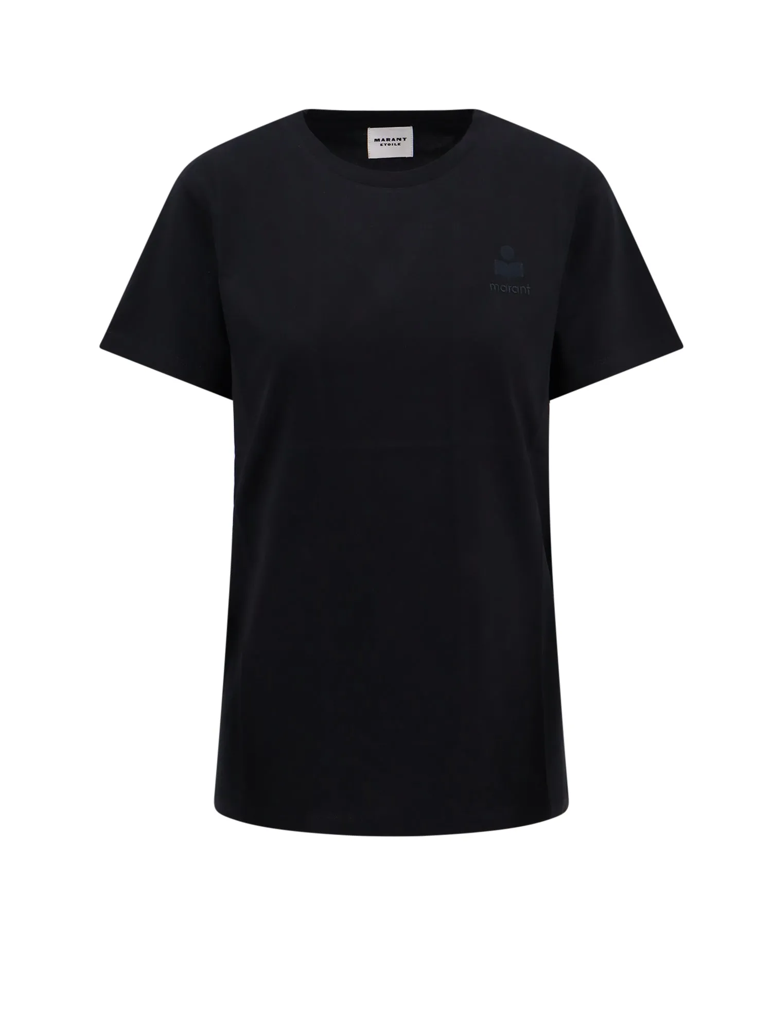 Biologic Cotton T-Shirt With Embroidered Logo
