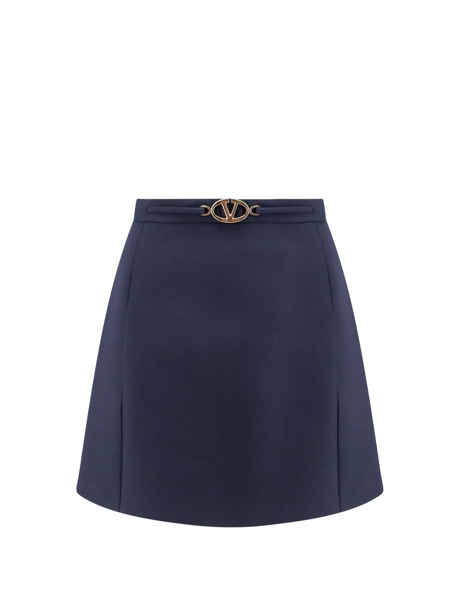 Virgin Wool And Silk Skirt