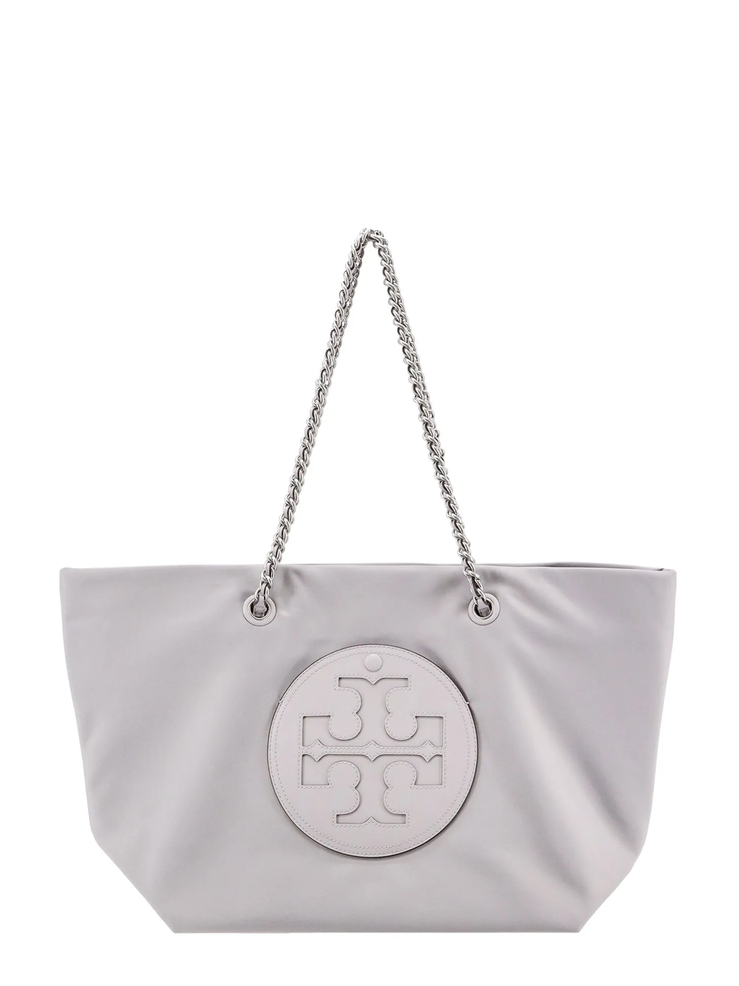 Nylon Shoulder Bag With Frontal Logo