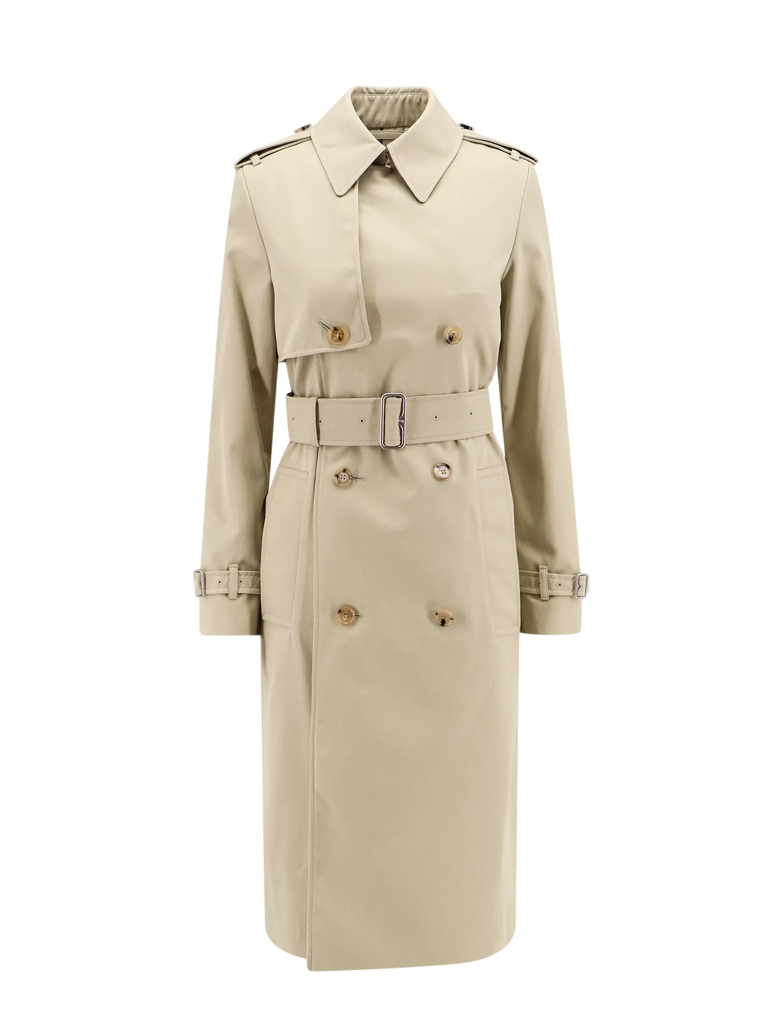 Cotton Blend Trench