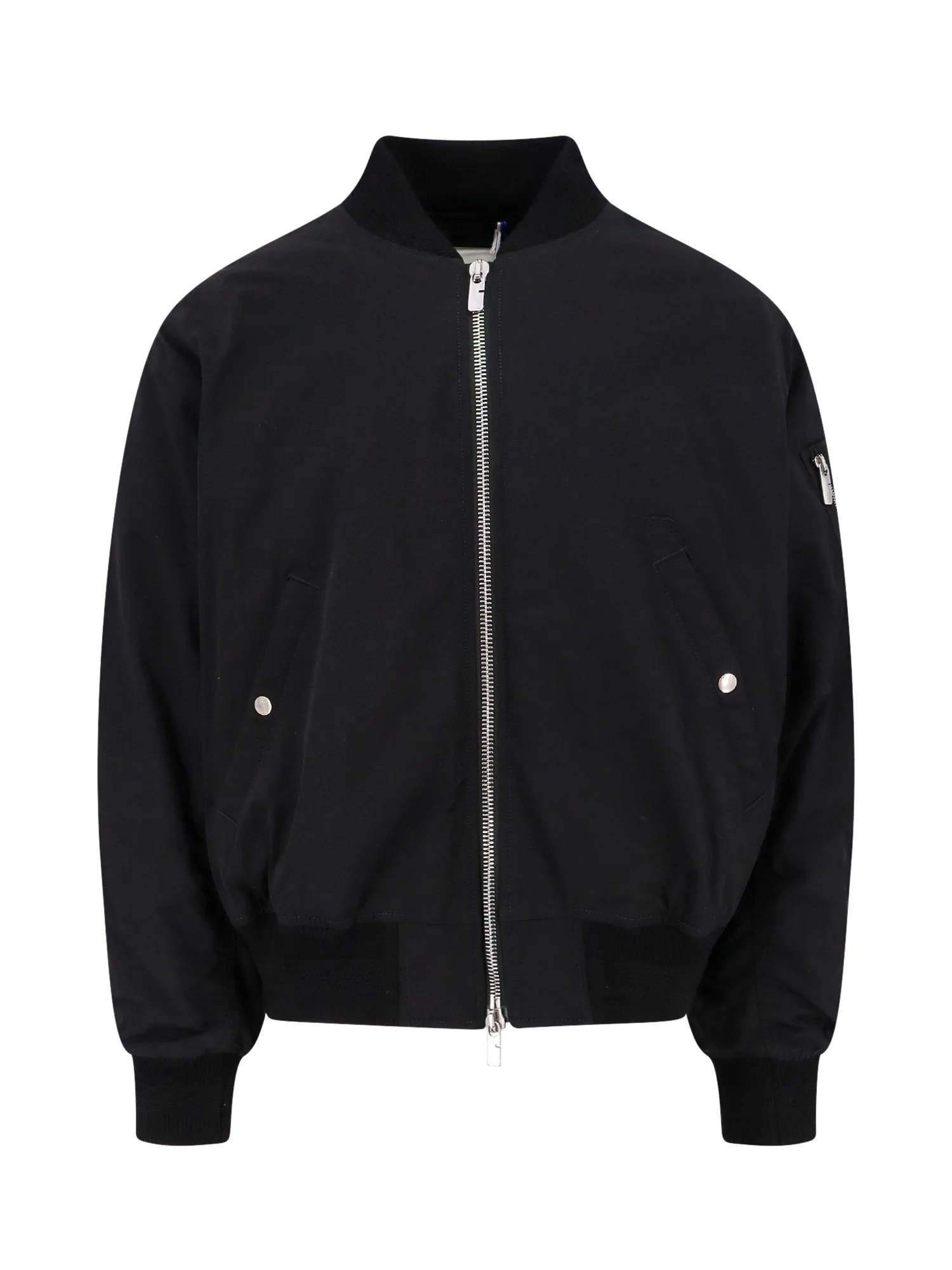 Nylon And Cotton Jacket With Ekd Embroidery