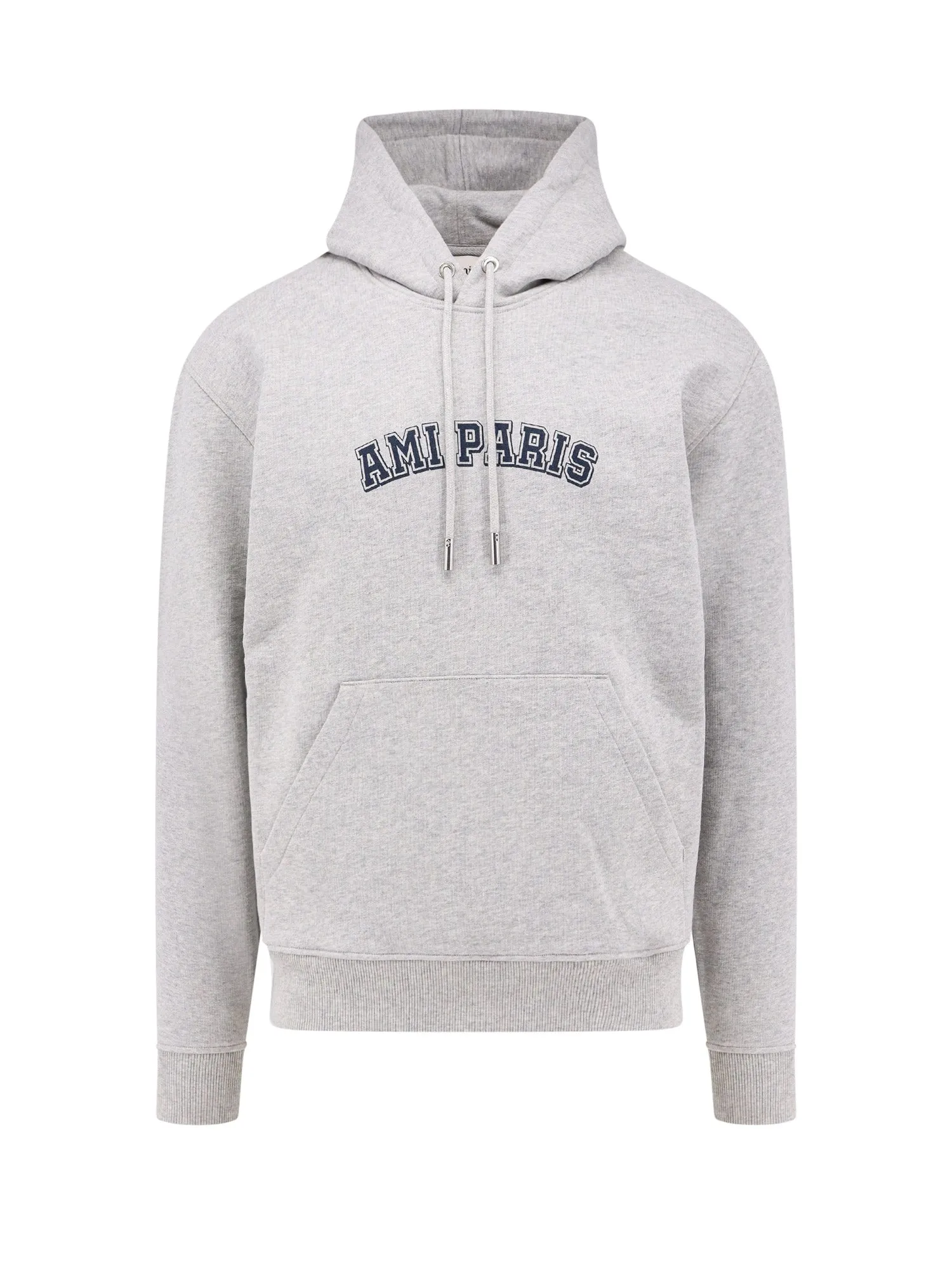 Biologic Cotton Sweatshirt With Frontal Logo Print