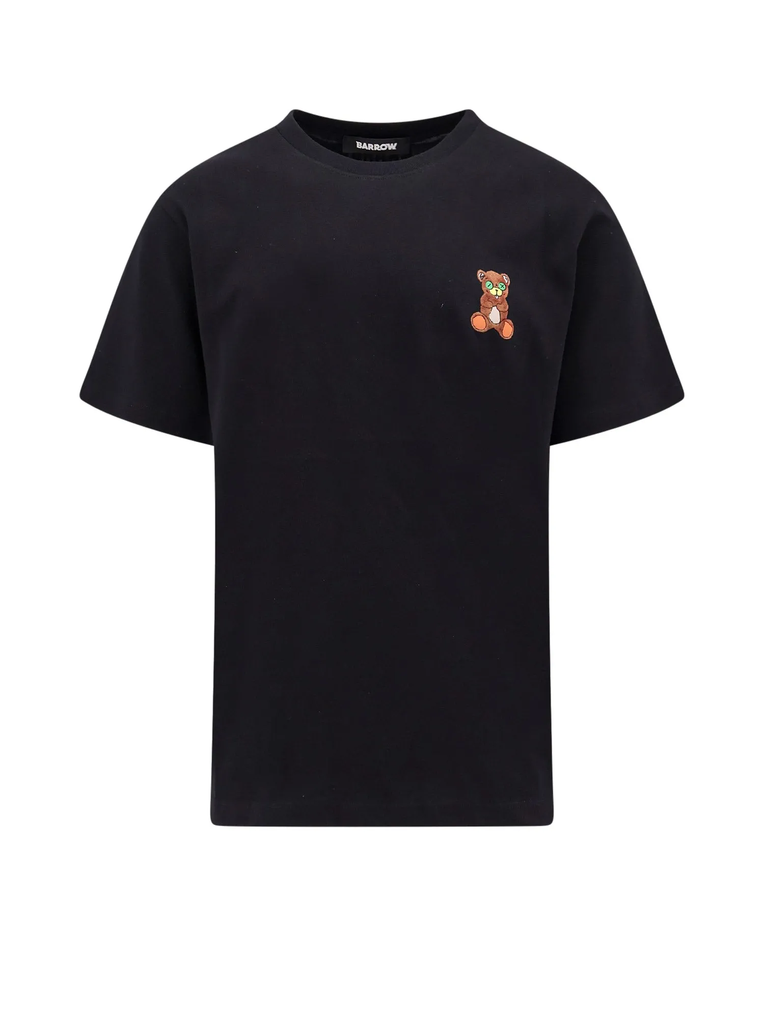 Cotton T-Shirt With Iconic Frontal Bear