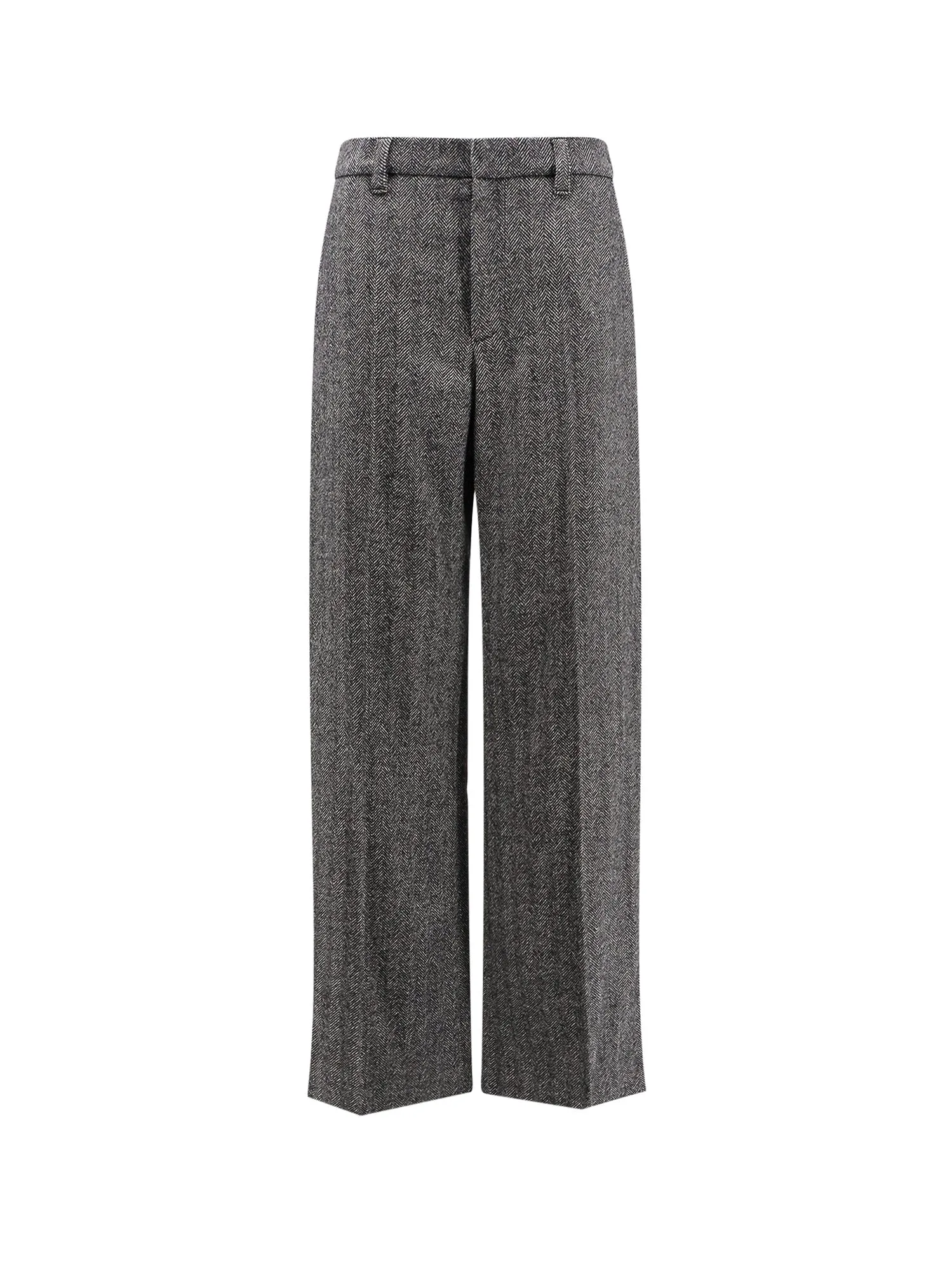 Herringbone Wool Trouser