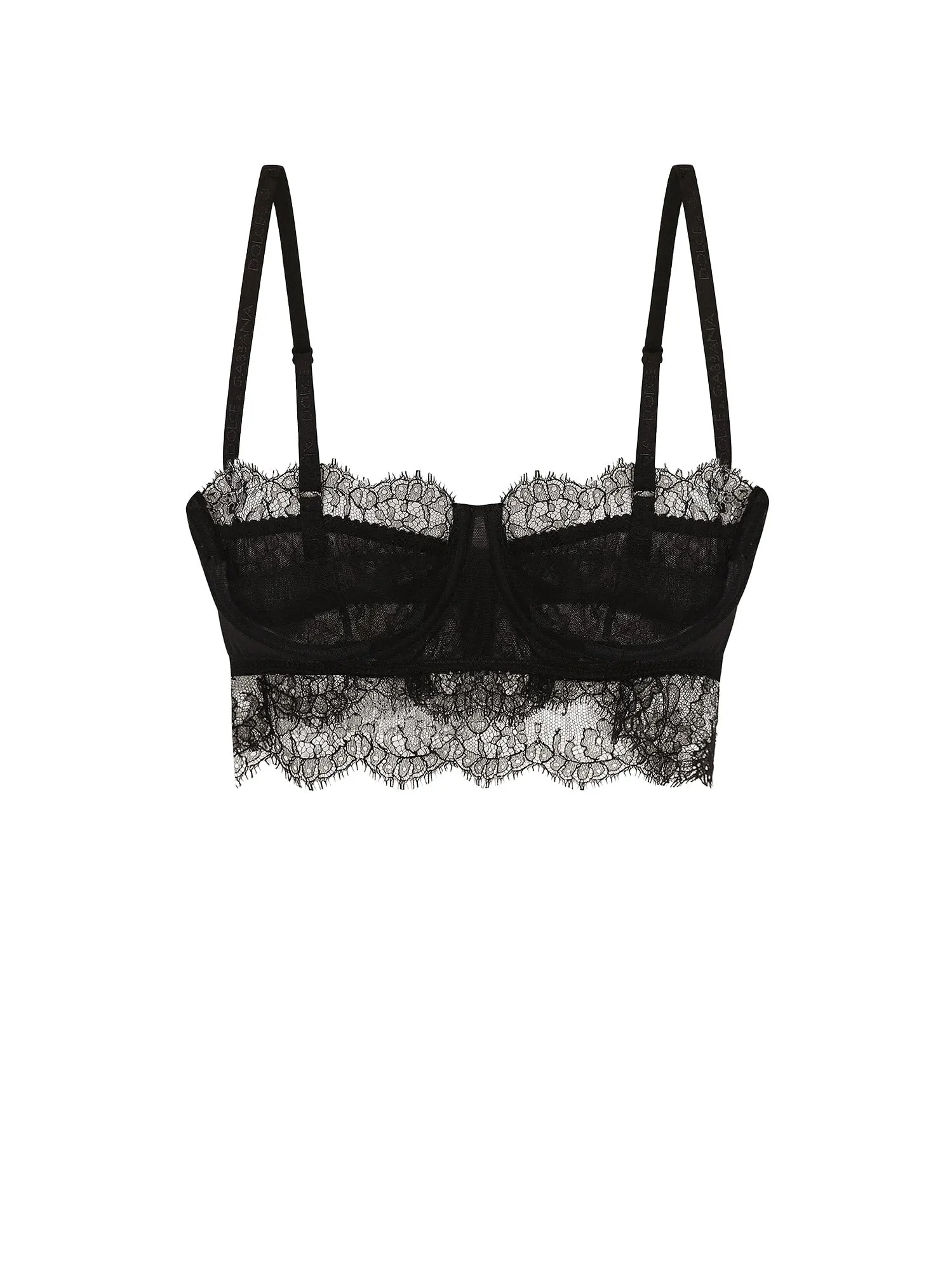 Black Sicily Lace Bralette