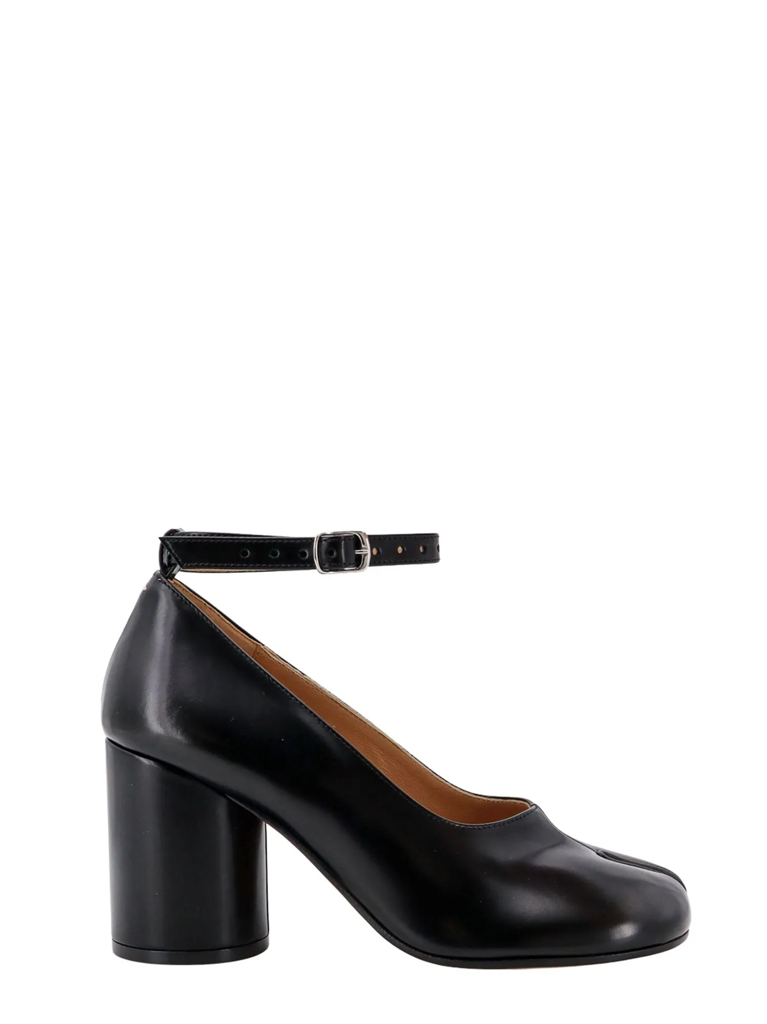 Leather DéColleté With Tabi Toe