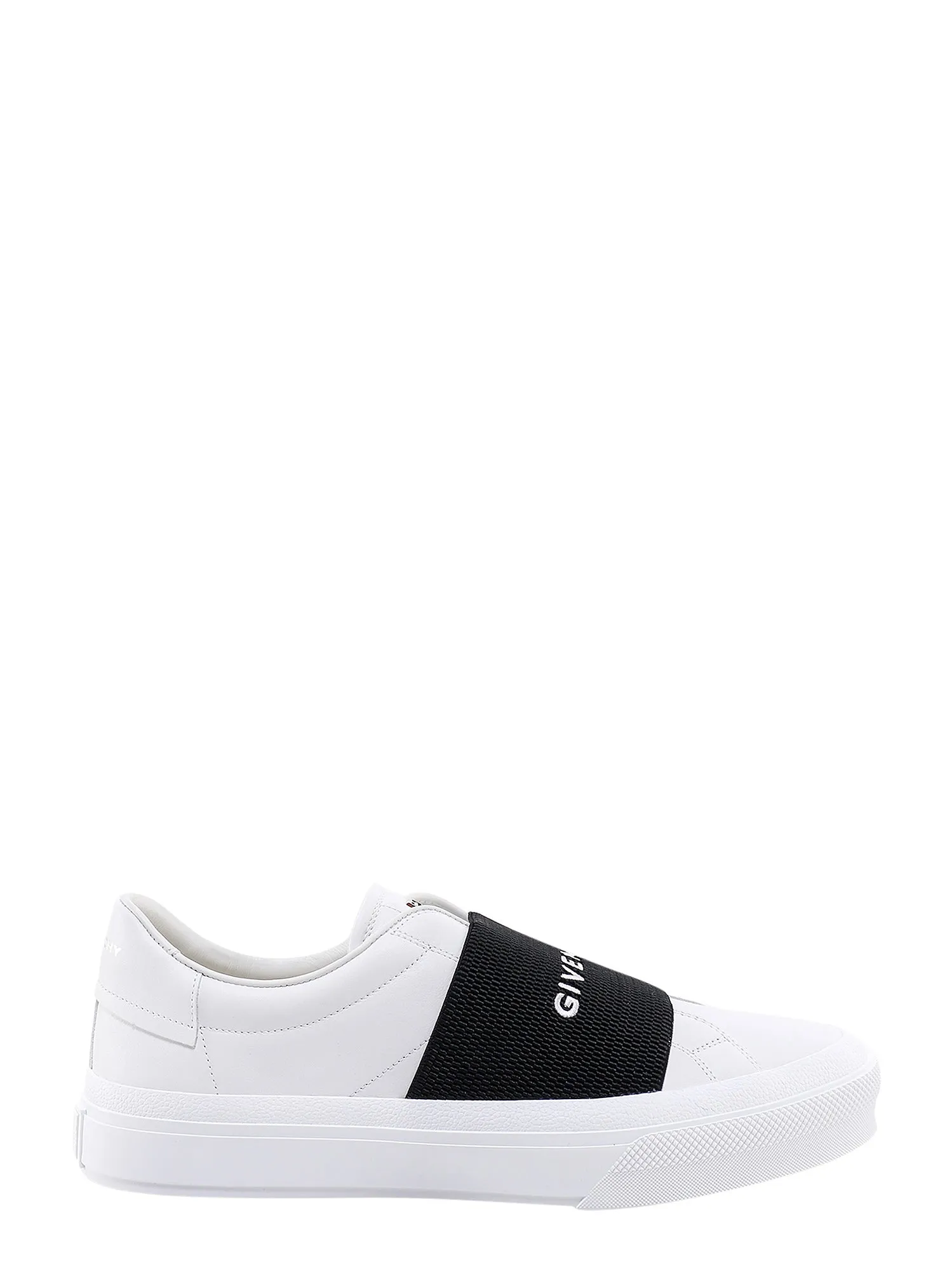 Leather Sneakers With Givenchy Elastic Band