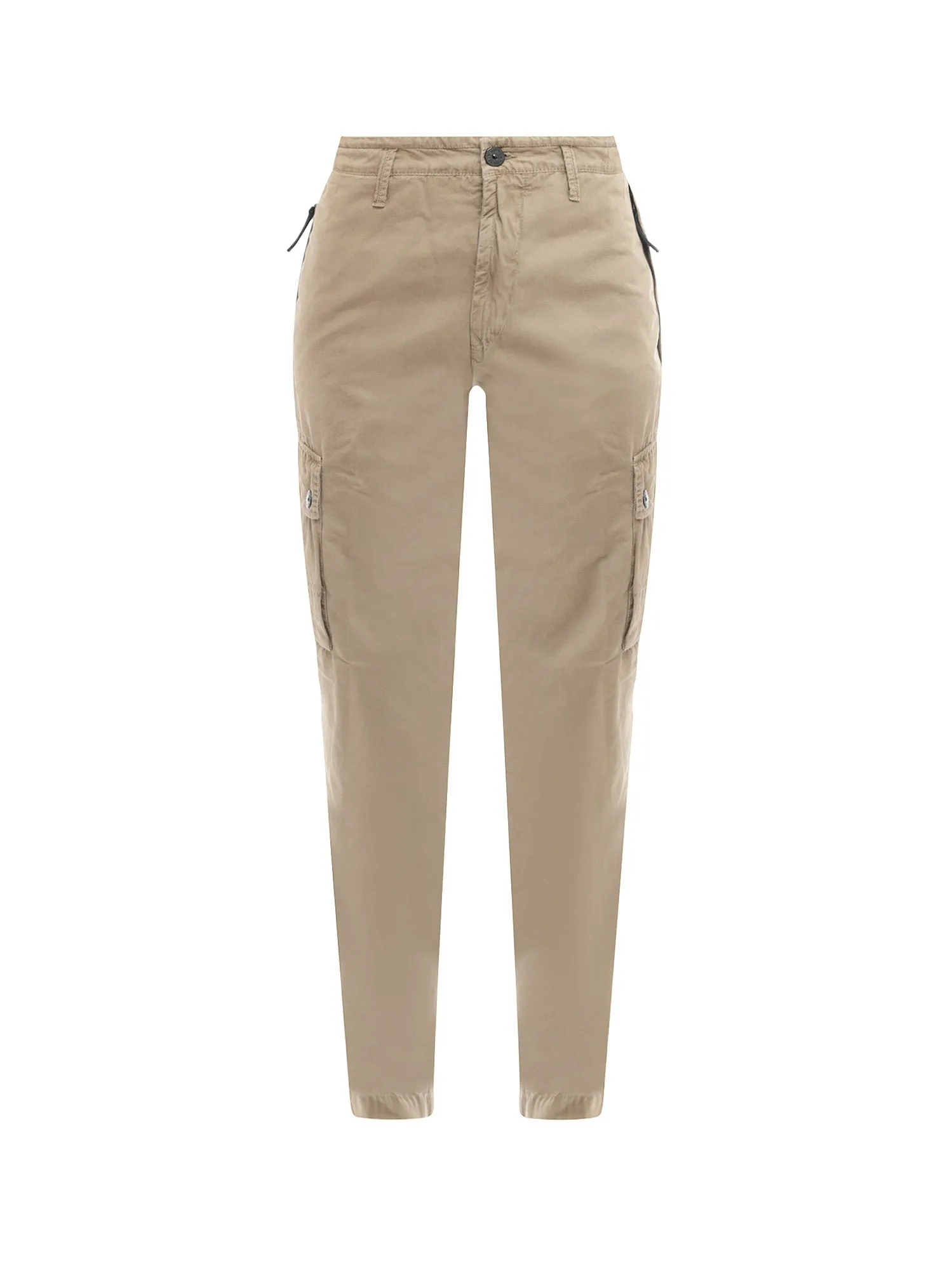 Cotton Cargo Trouser With Removable Iconic Patch