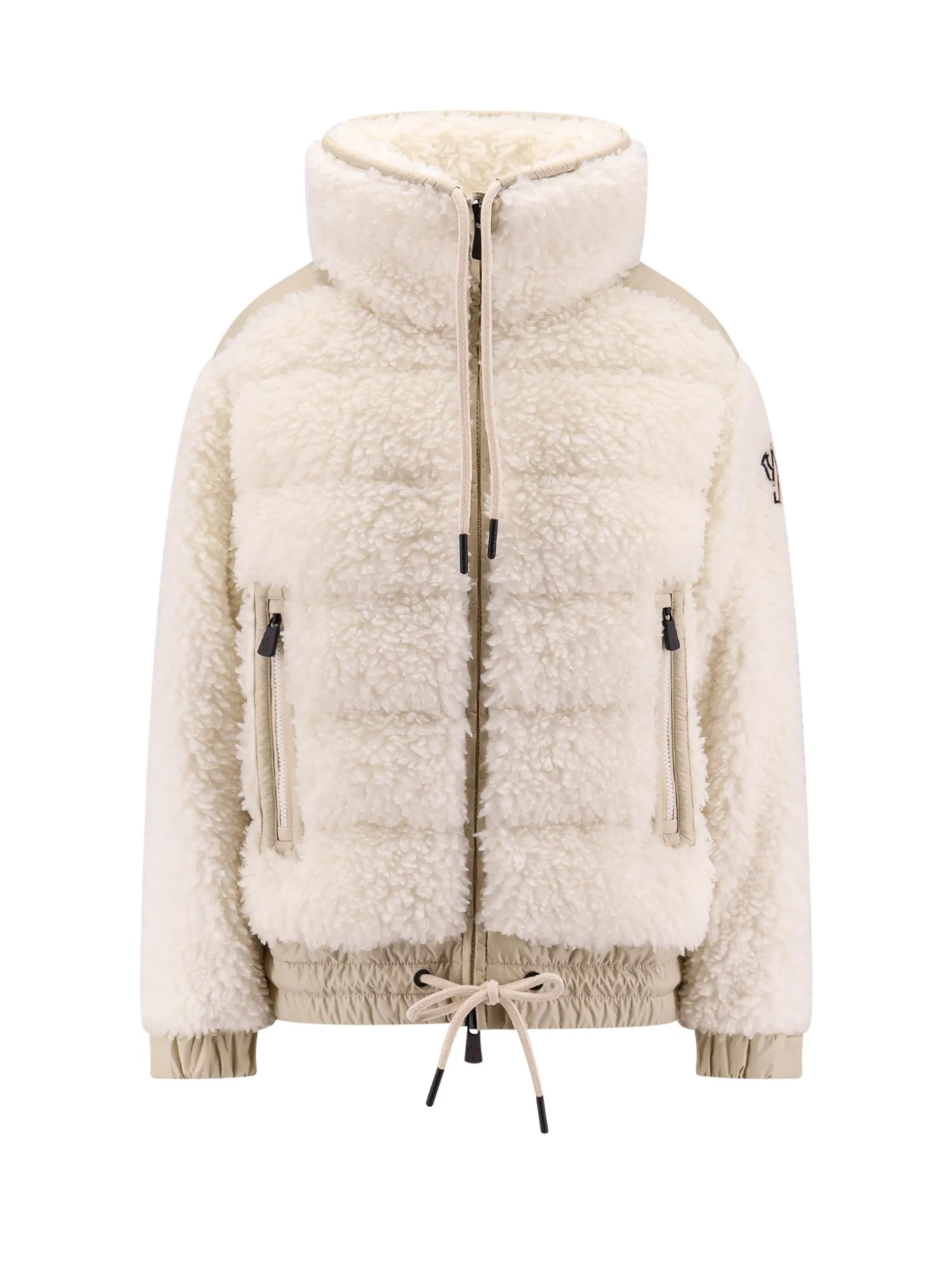 Padded Jacket With Faux Fur Inserts