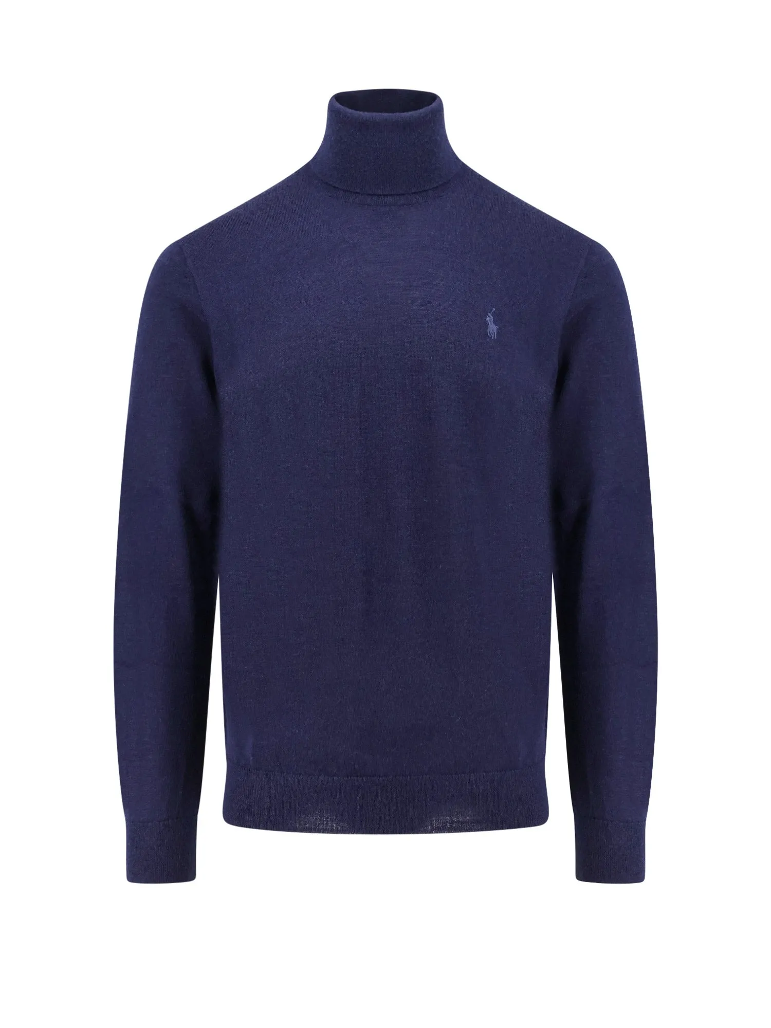 Wool Sweater With Iconic Embroidered Logo
