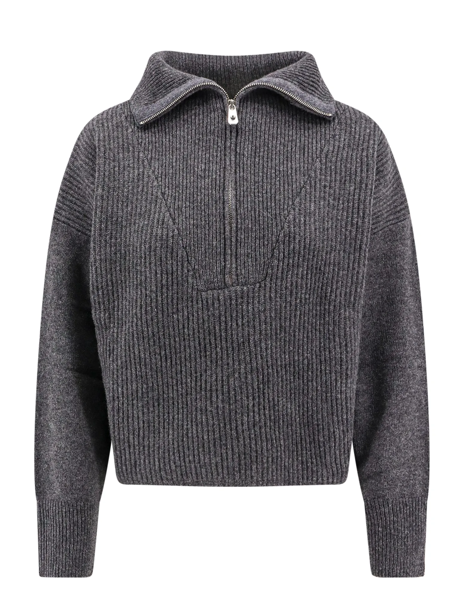 Ribbed Wool And Cashmere Sweater