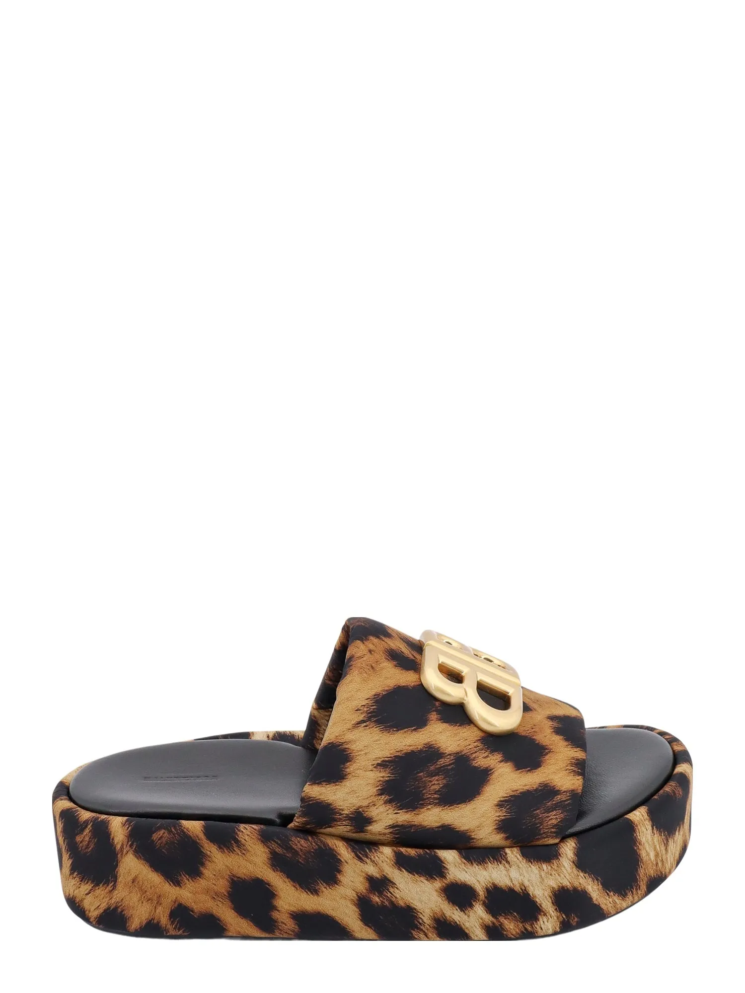 Rise Sandals With Animalier Print
