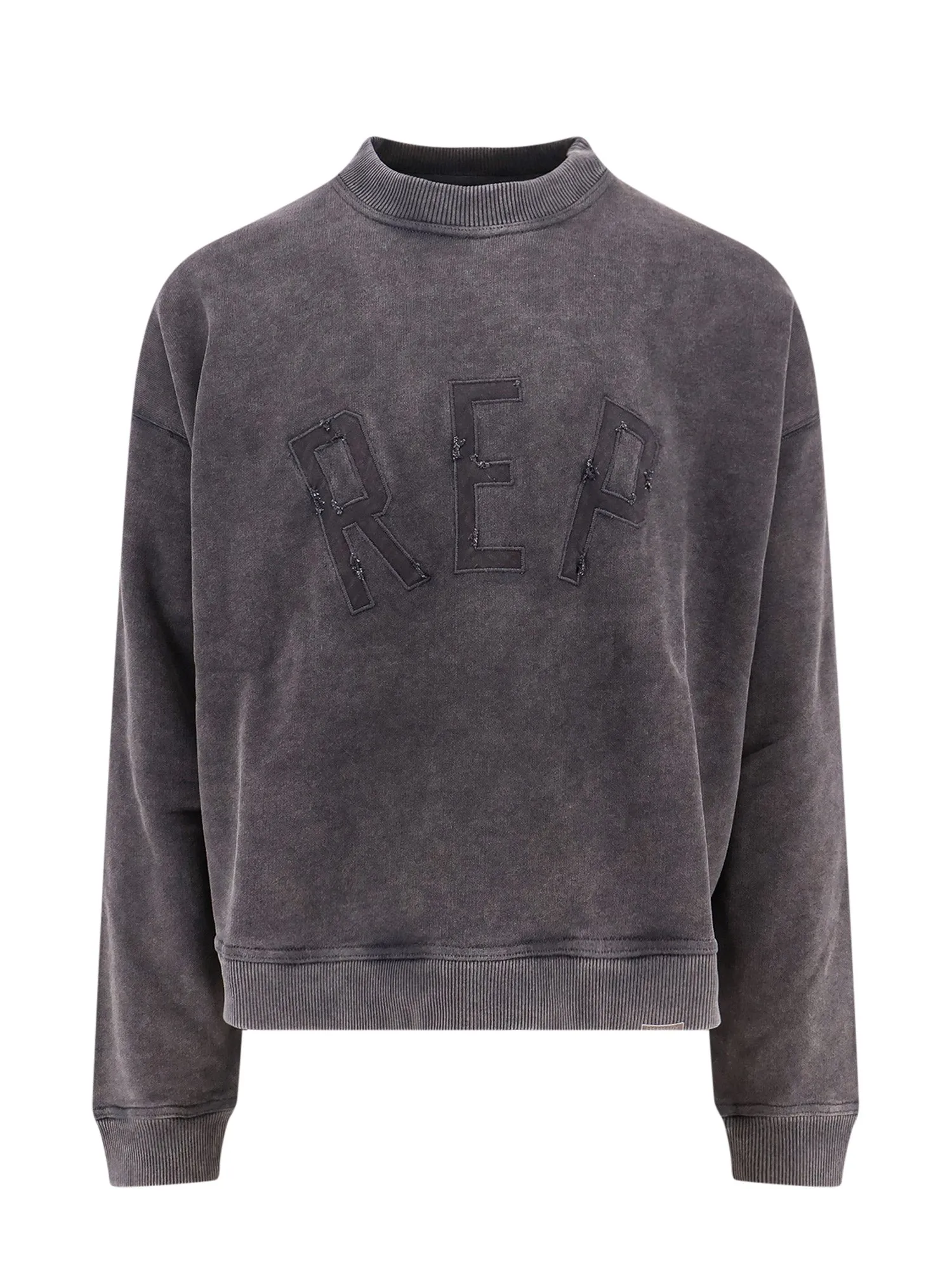 Cotton Sweatshirt With Frontal Rep Logo