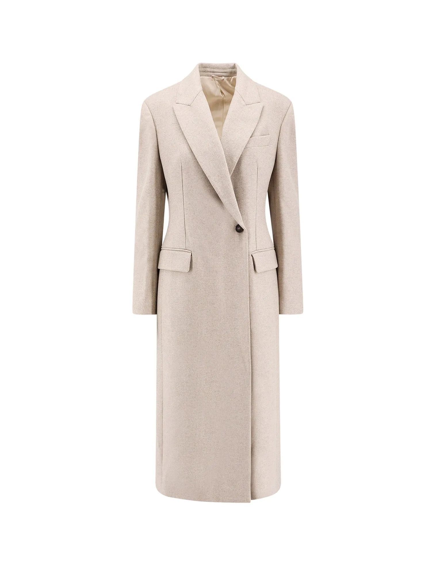 Double-Breasted Wool Coat