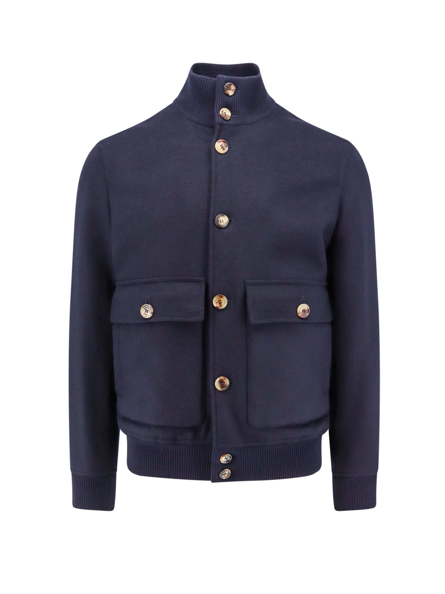 Wool Bomber With Maxi Pockets