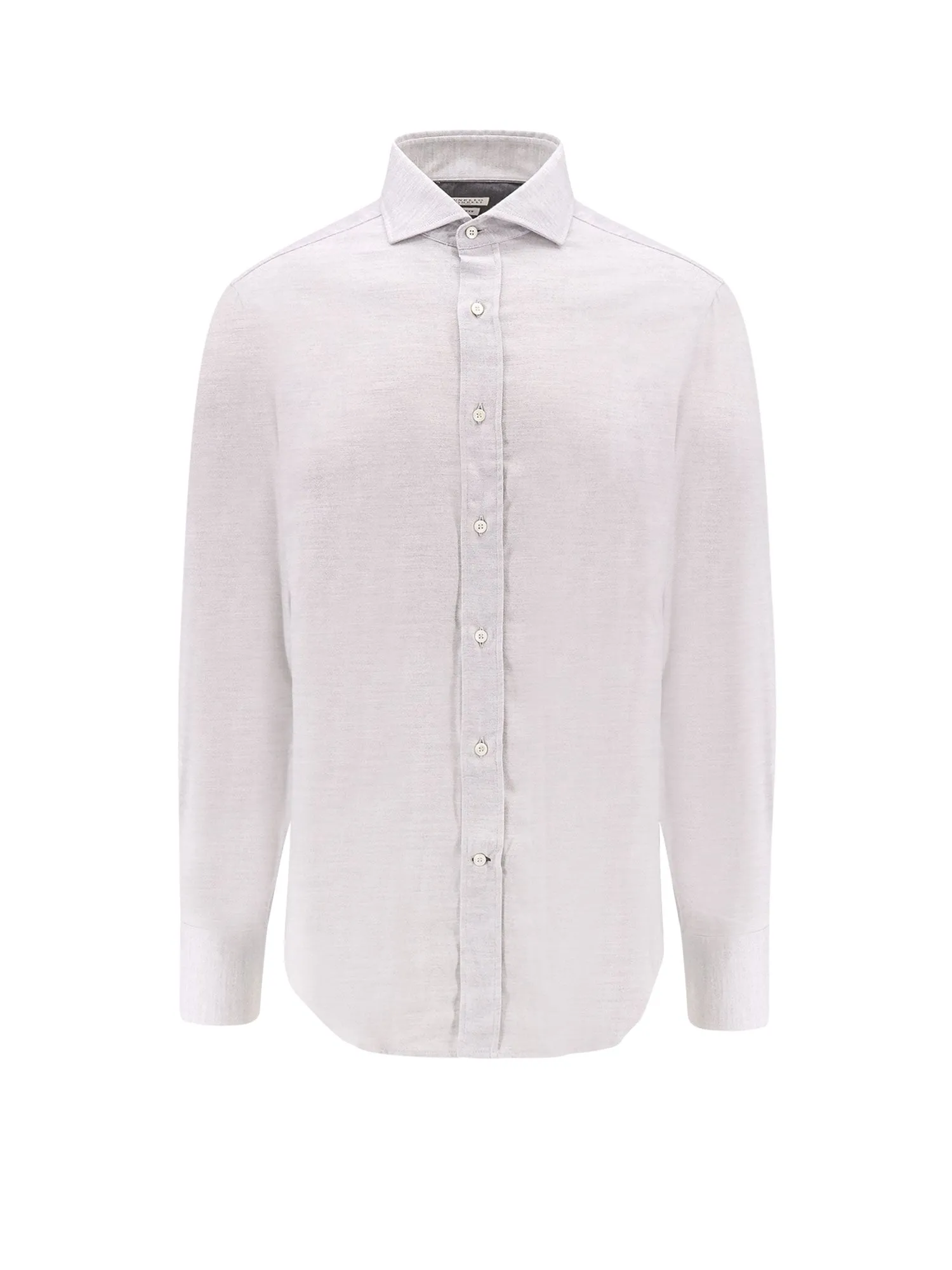 Slim Fit Cotton And Lyocell Shirt