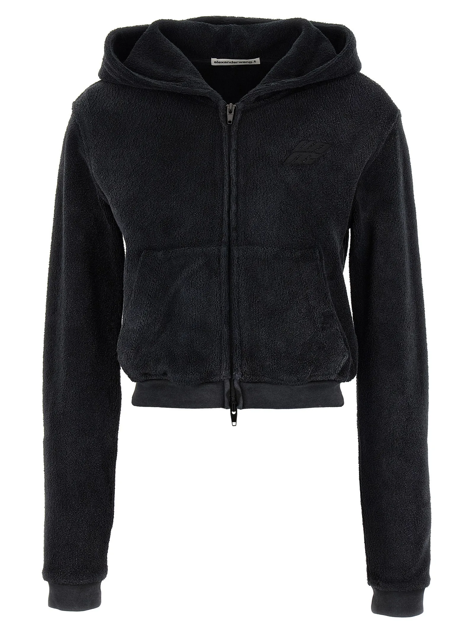 Terry Hoodie Felpe Nero