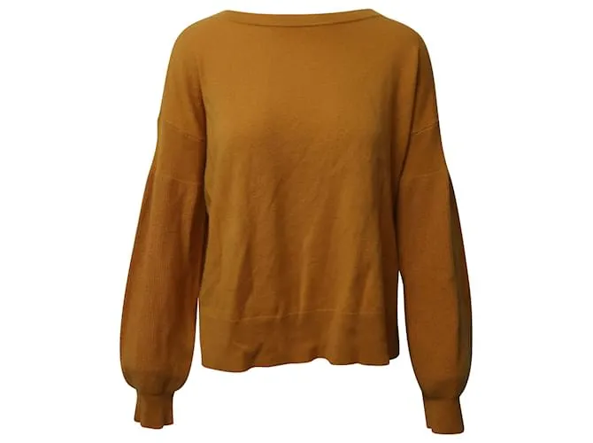 Maglia Theory in Cashmere Camel Giallo Cammello