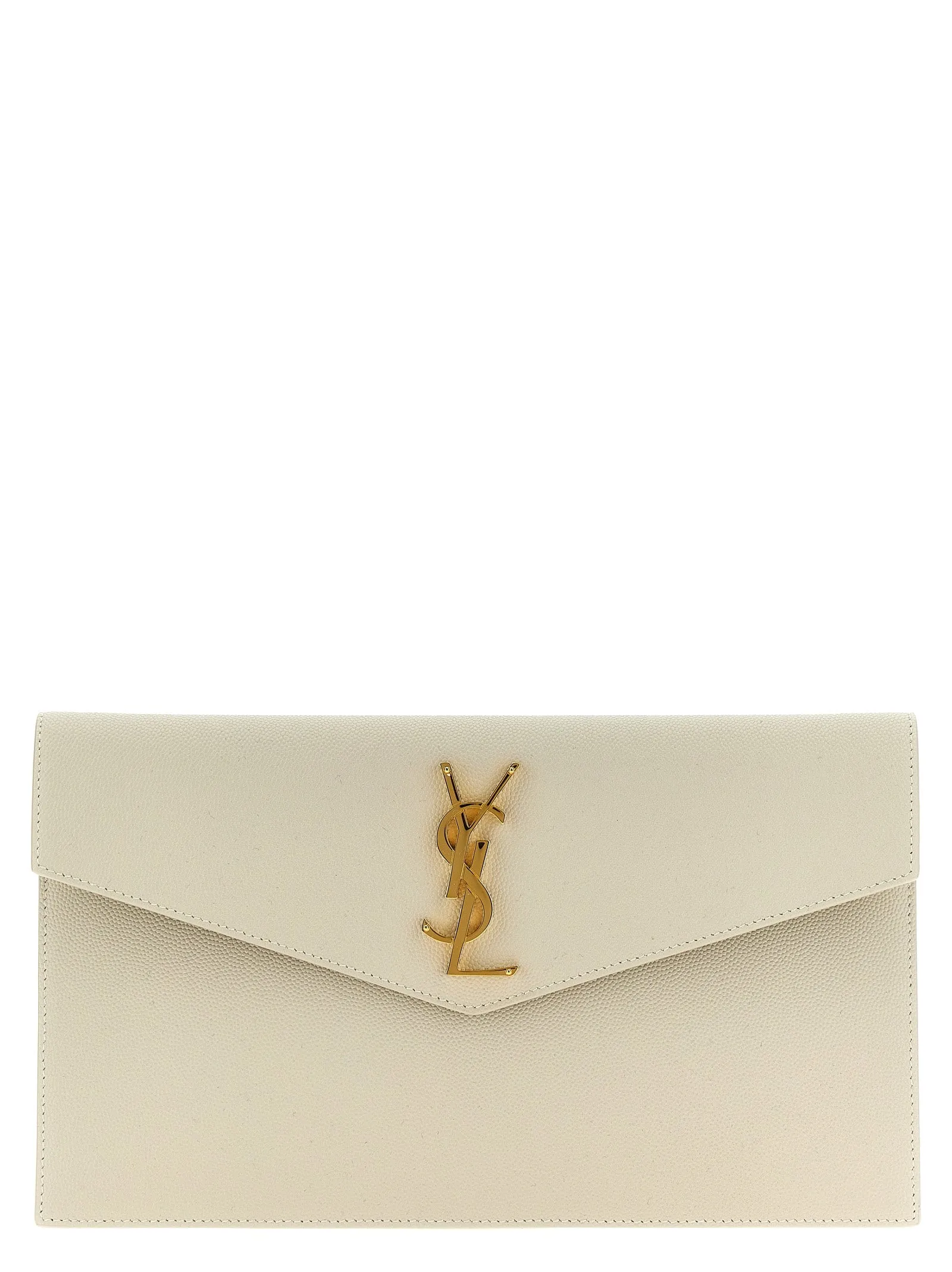 Uptown Clutch Bianco