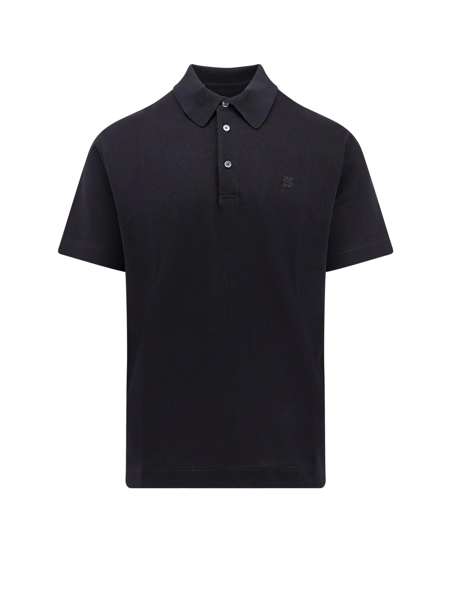 Piqué Cotton Polo Shirt With 4g Embroidery