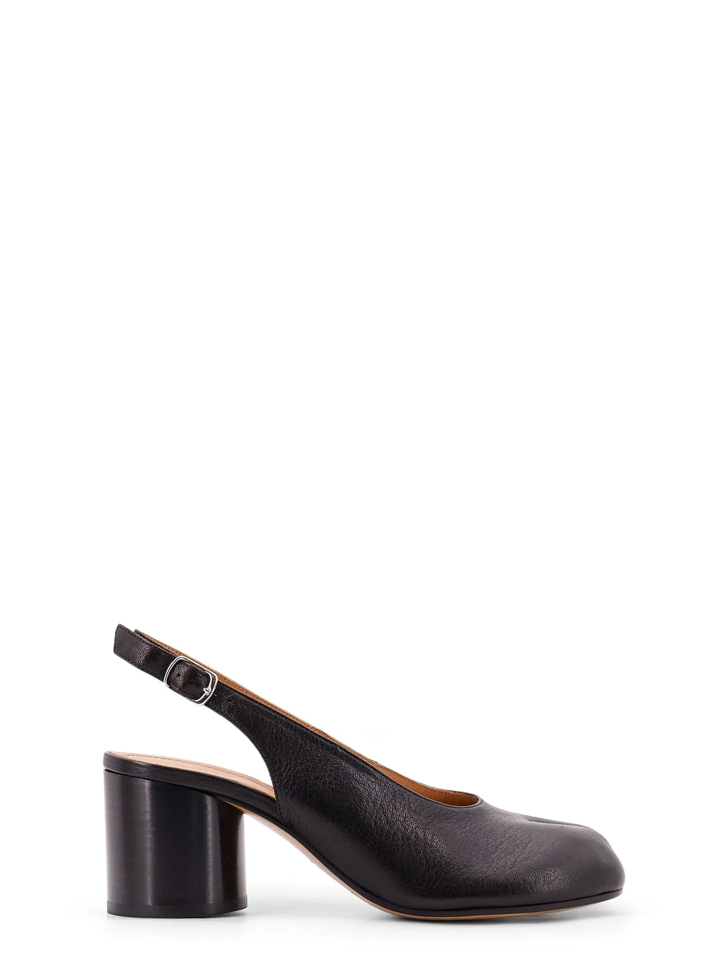 Mary Jane Leather DéColleté With Iconic Tabi Toe