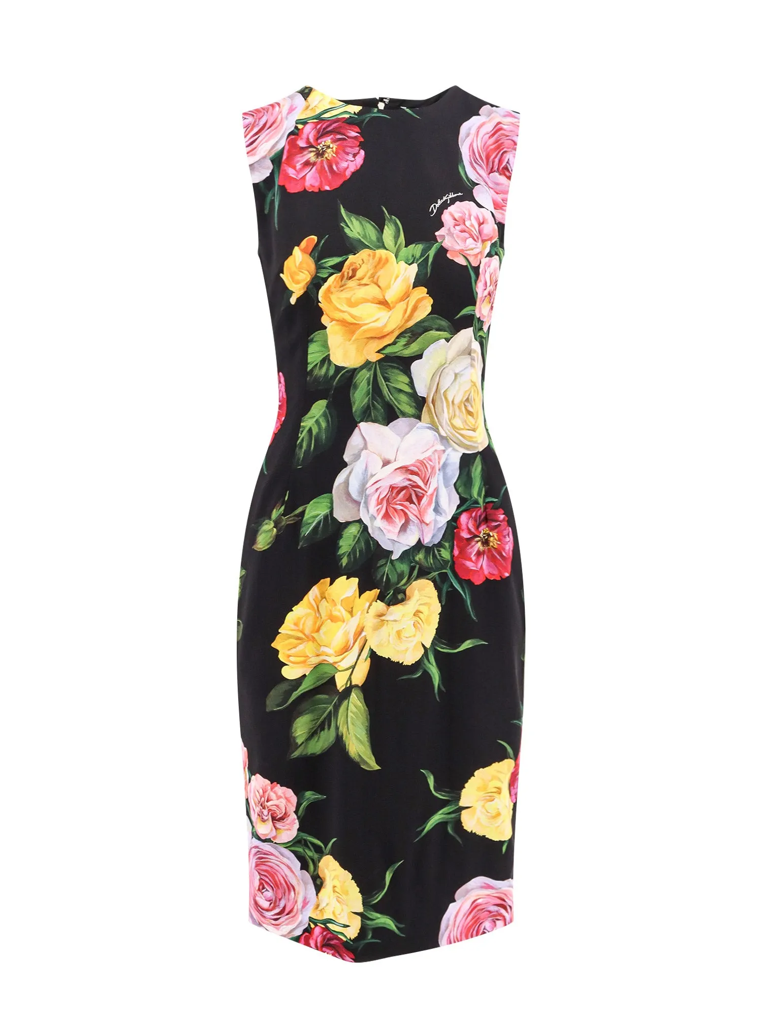 Silk Dress With Floral Print