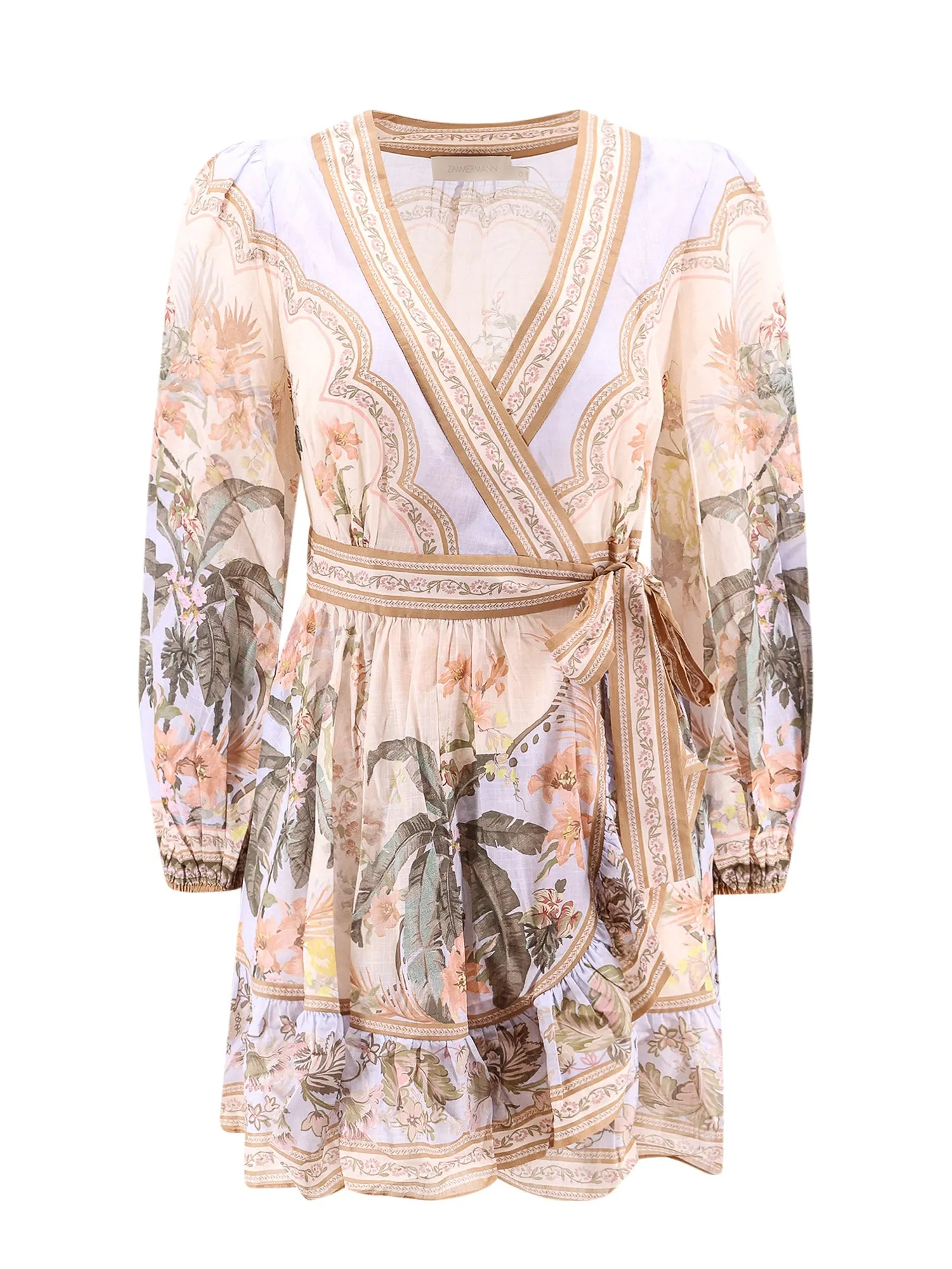 Wylie Mini Dress With Multicolor Print