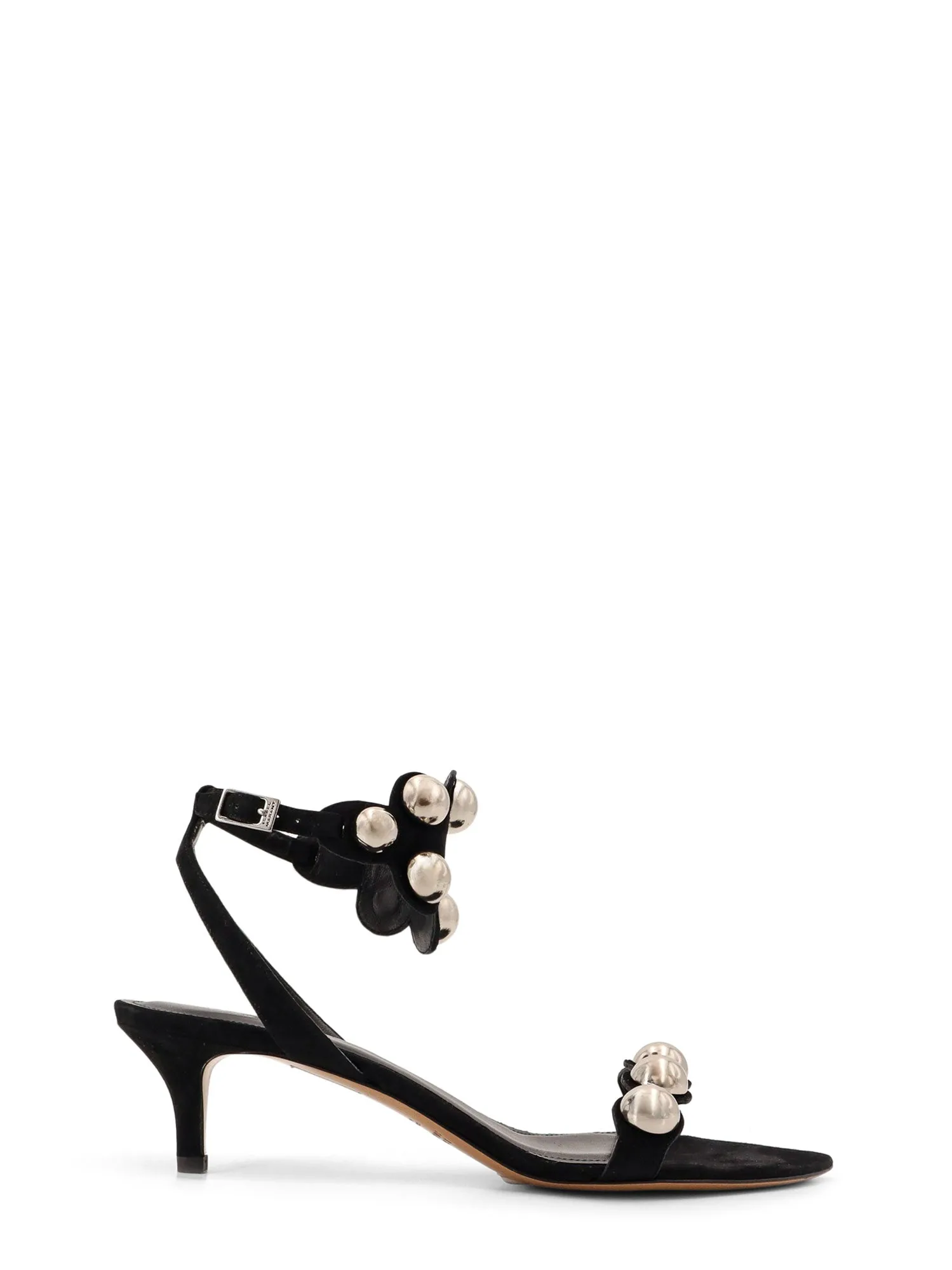 Suede Sandals With Studs