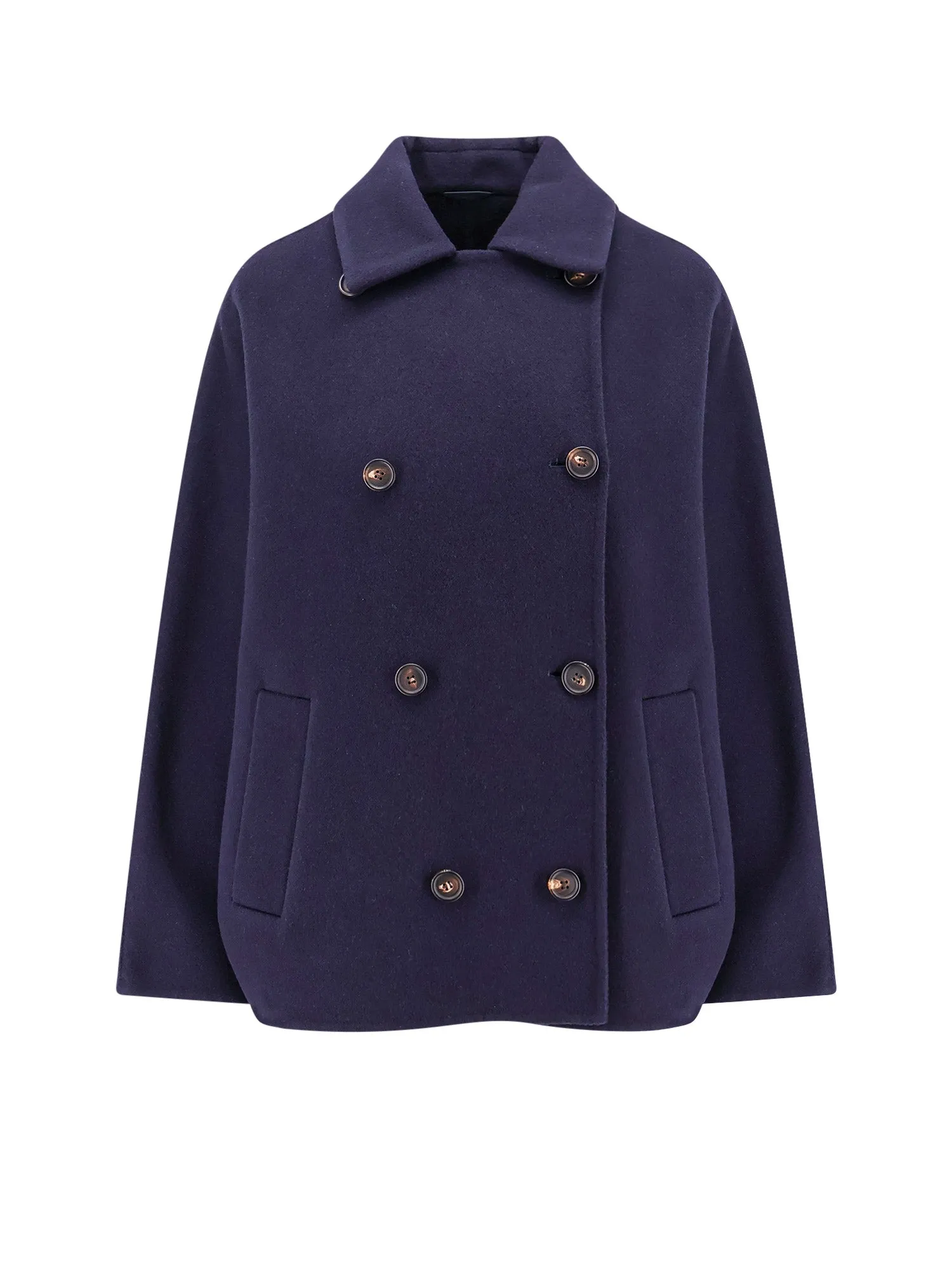 Virgin Wool And Cashmere Coat