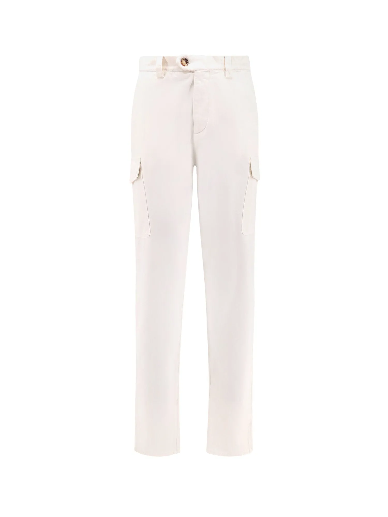 Cargo Cotton Trouser With Applied Pockets