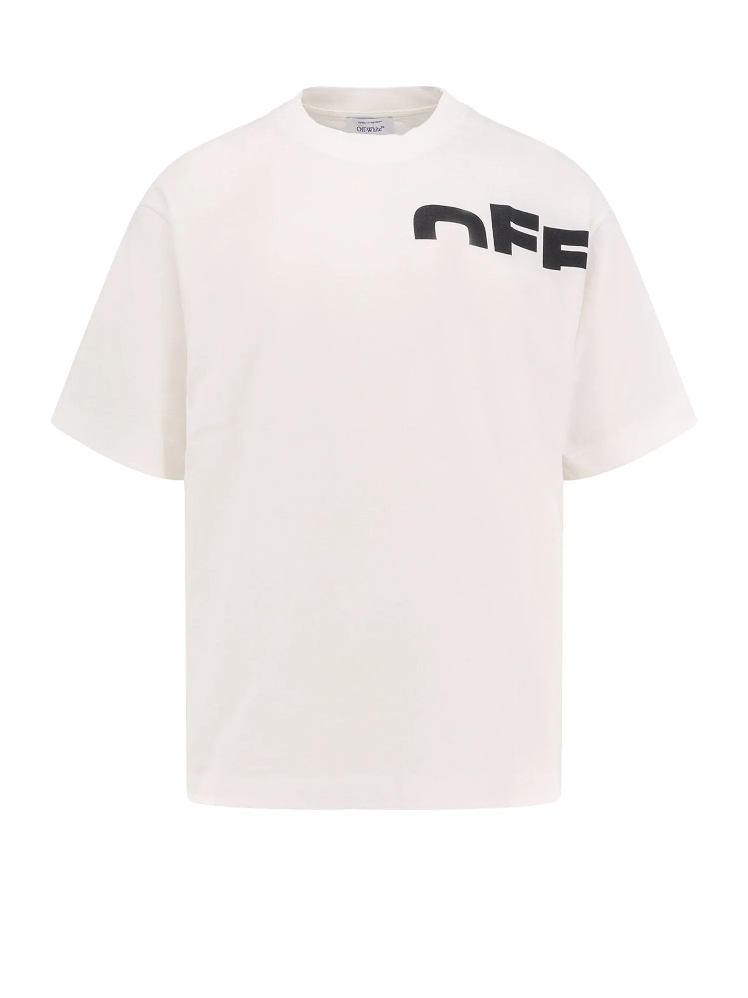 Cotton T-Shirt With Printed Logo On The Front