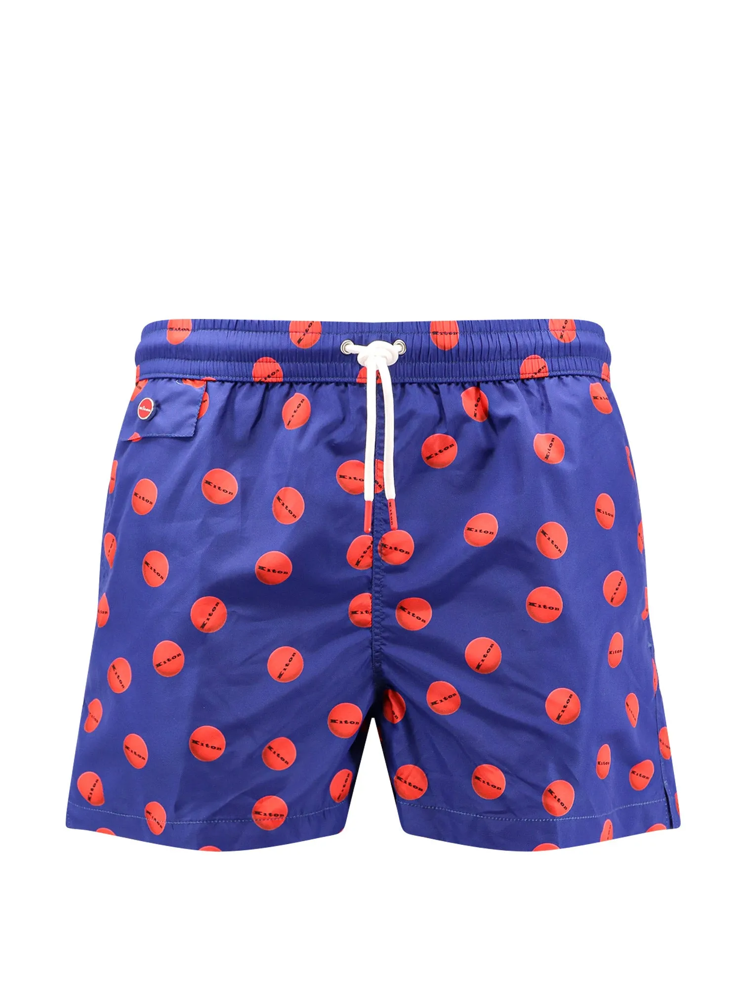 Nylon Swim Trunk With All-Over Print
