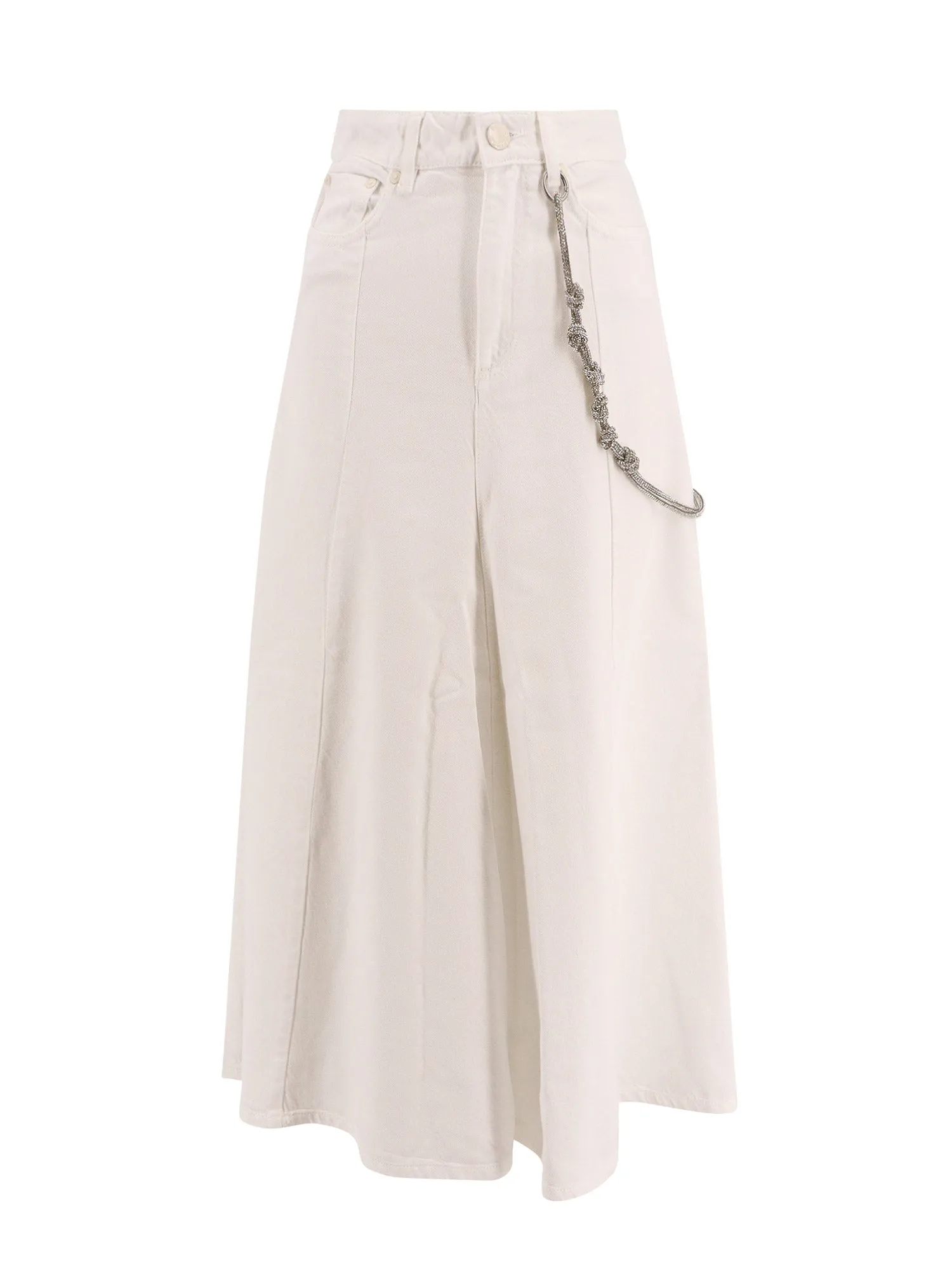 Hurghada Long Skirt With Jewel Chain