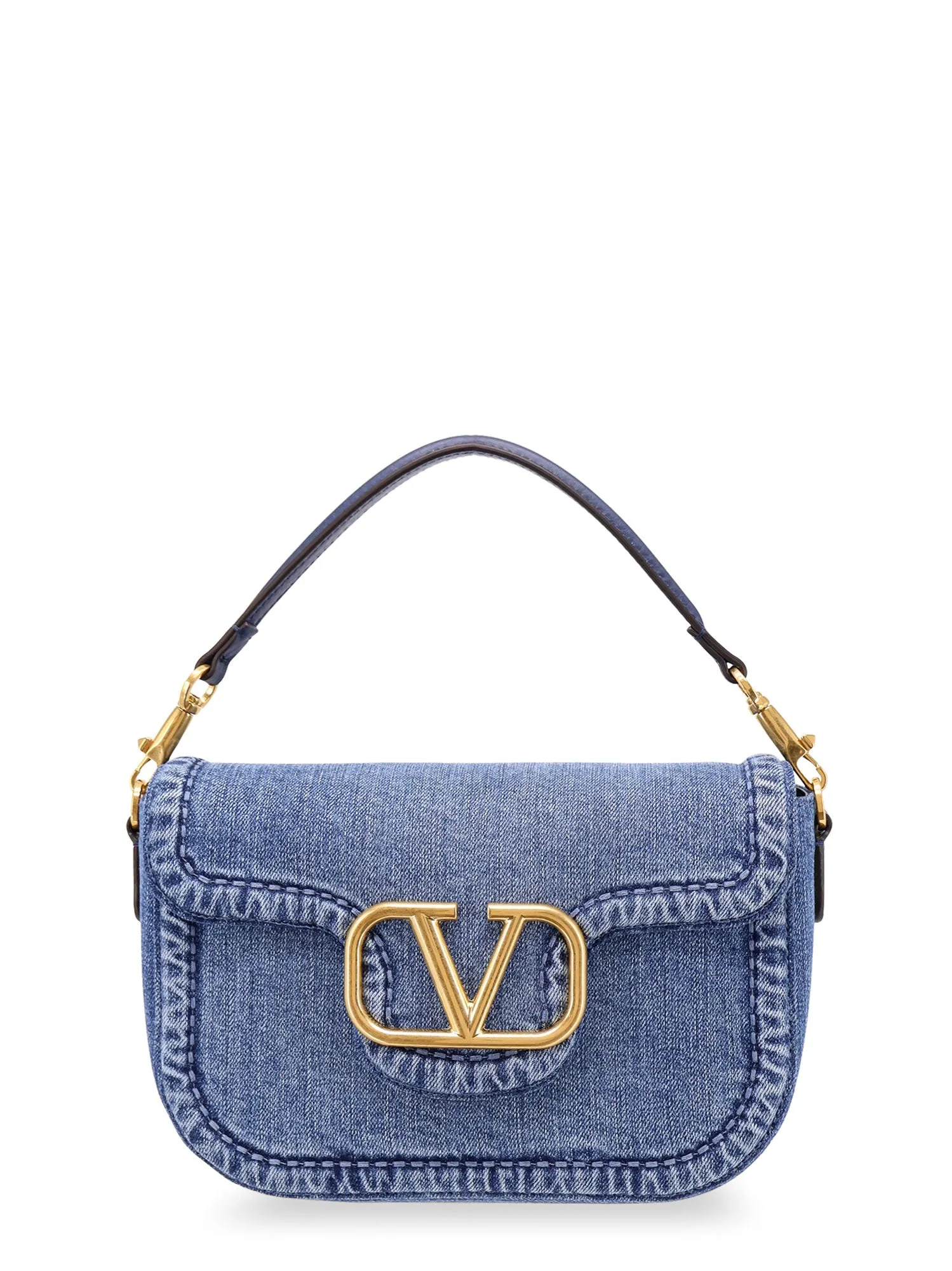 Alltime Valentino Garavani Denim Shoulder Bag