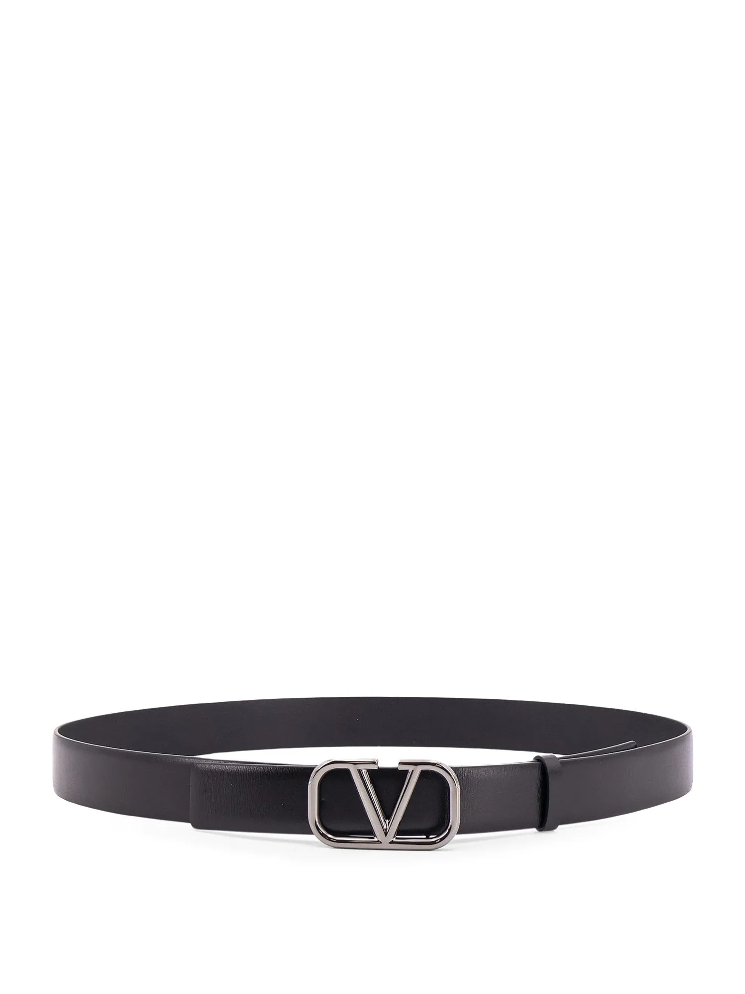 Valentino Garavani Vlogo Signature Leather Belt
