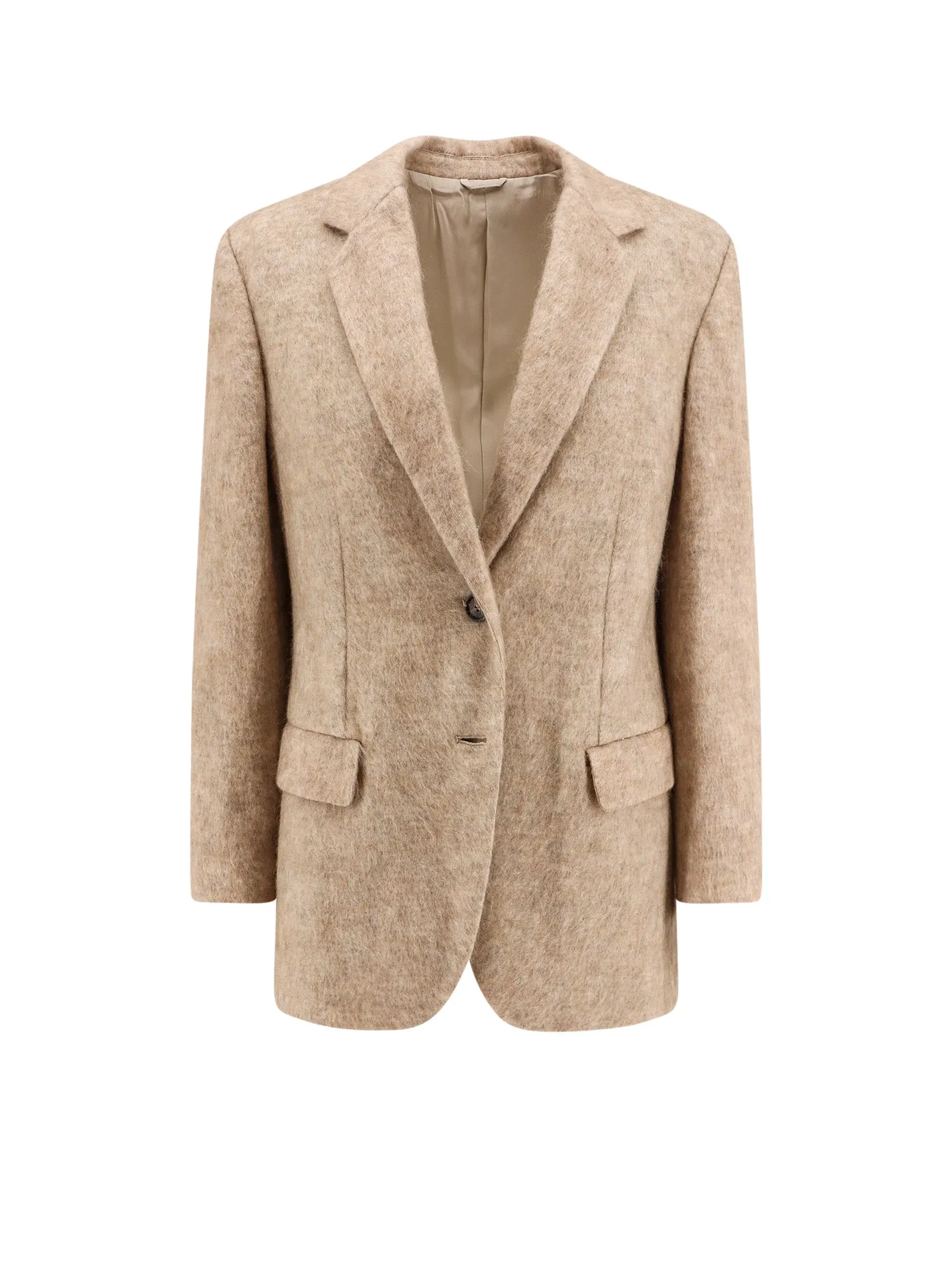 MéLange Wool And Mohair Blend Blazer