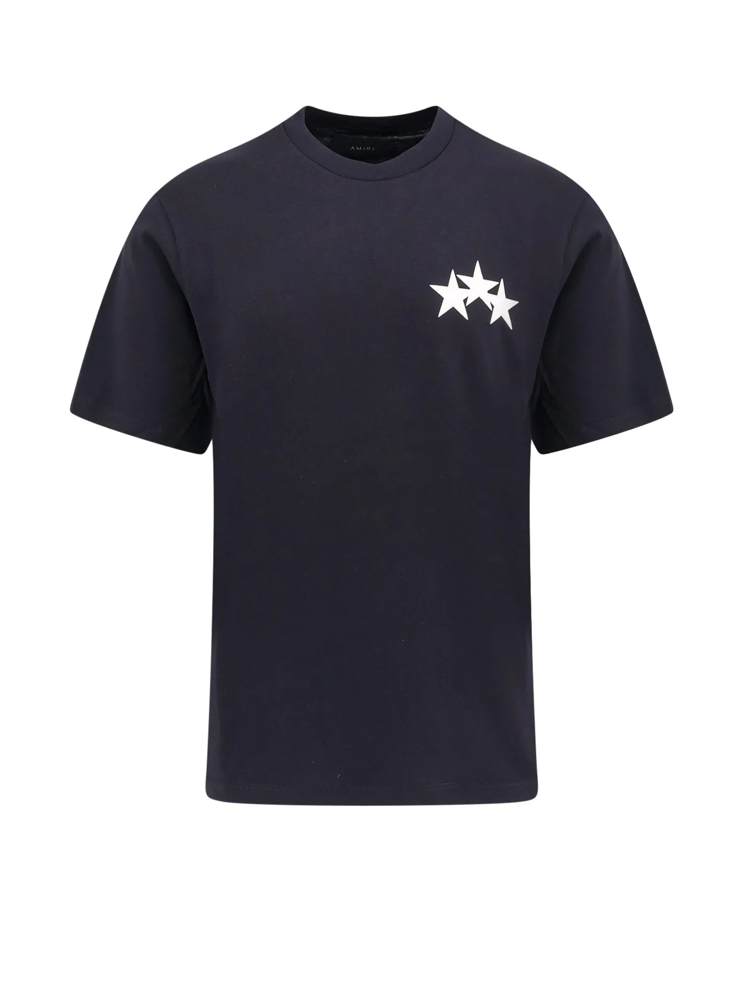 Three Star Cotton T-Shirt