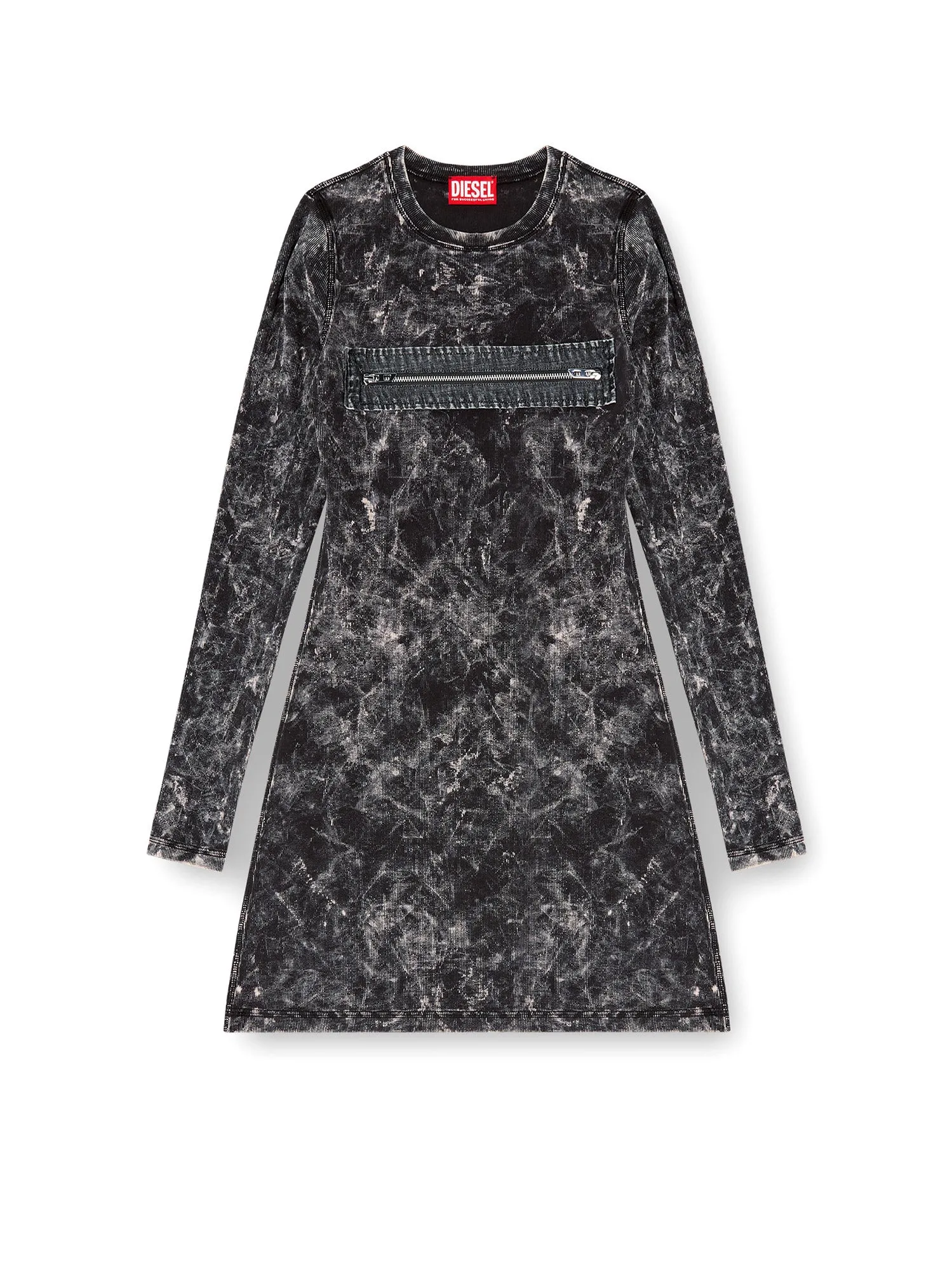 Erco Cotton Dress With Zip And Cut-Out