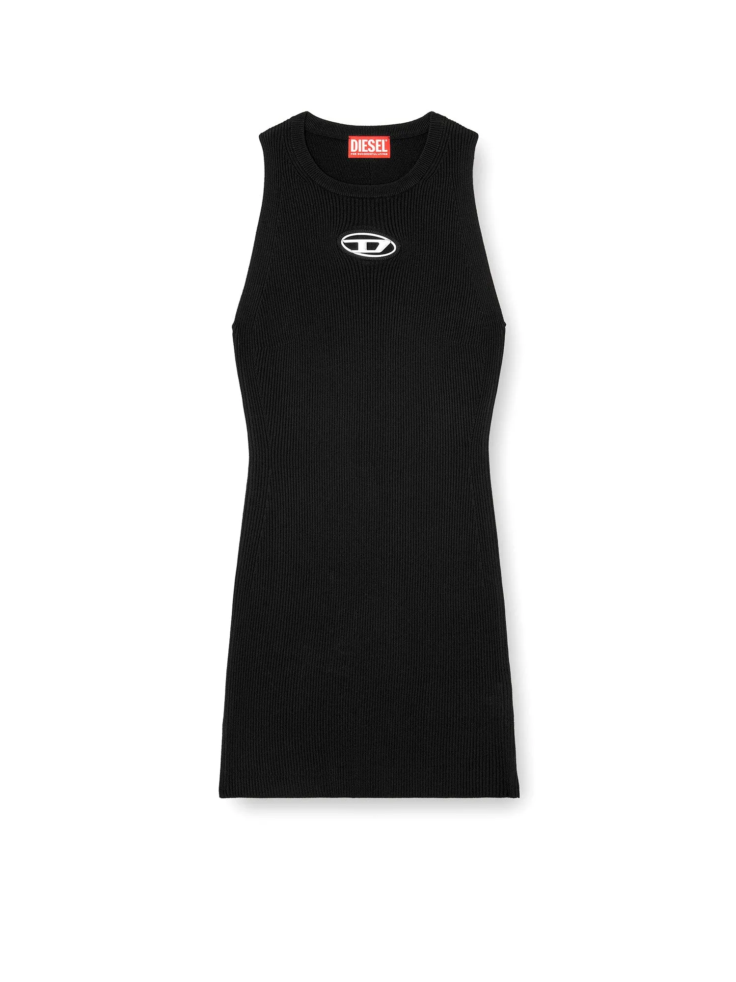 M-Caddix Responsible Ribbed Viscose Dress