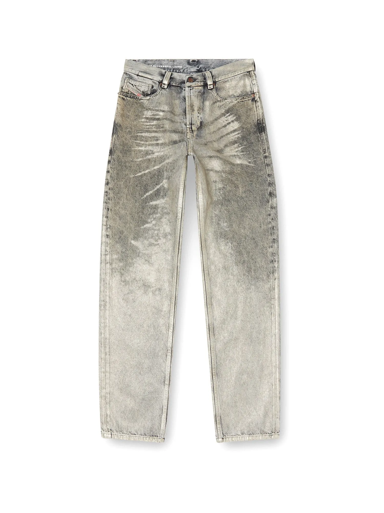 1988 D-Ark Cotton Jeans With Laminated Effect