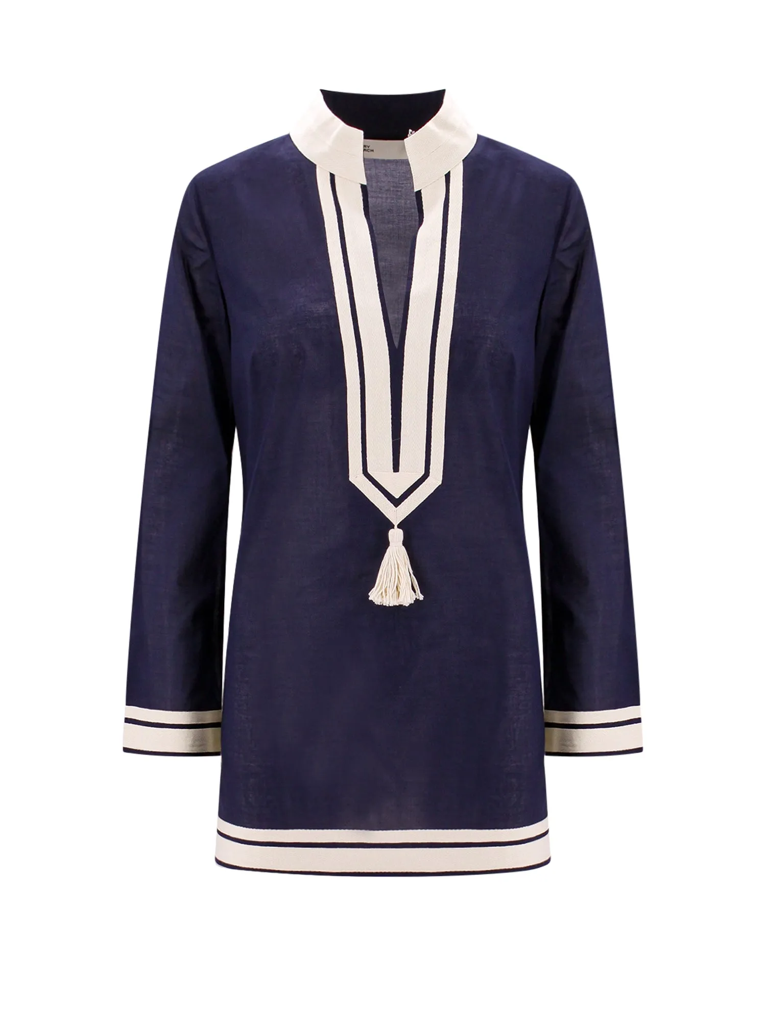 Tunic Dress With Contrasting Profile