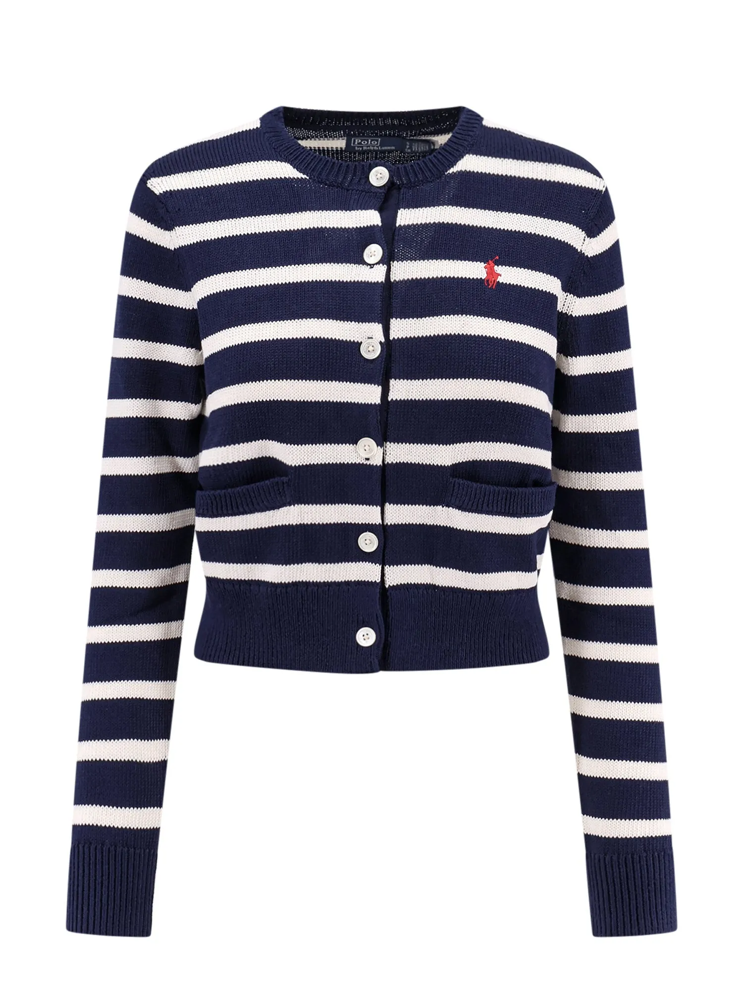 Striped Cotton Cardigan