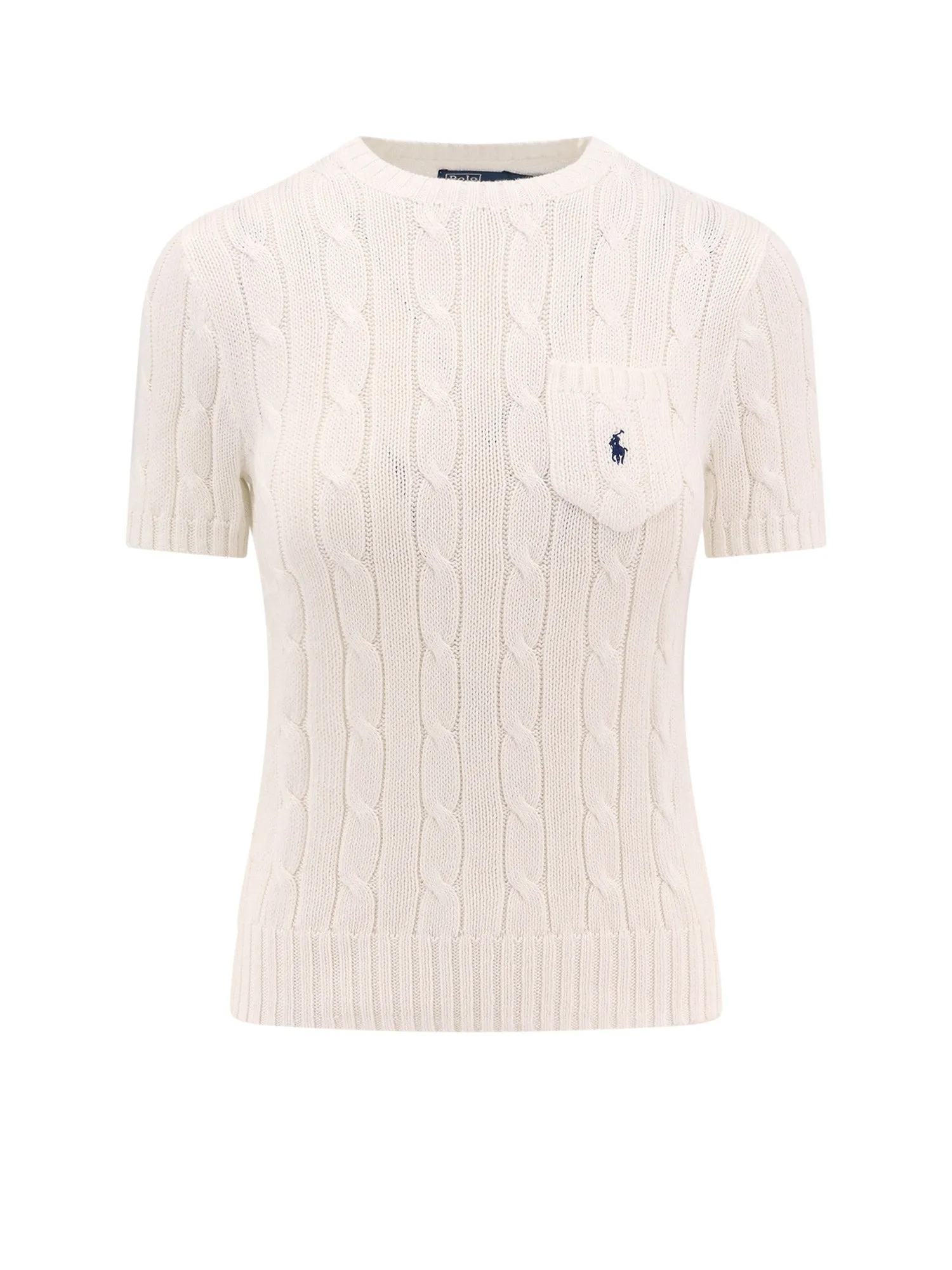 Braided Cotton Sweater