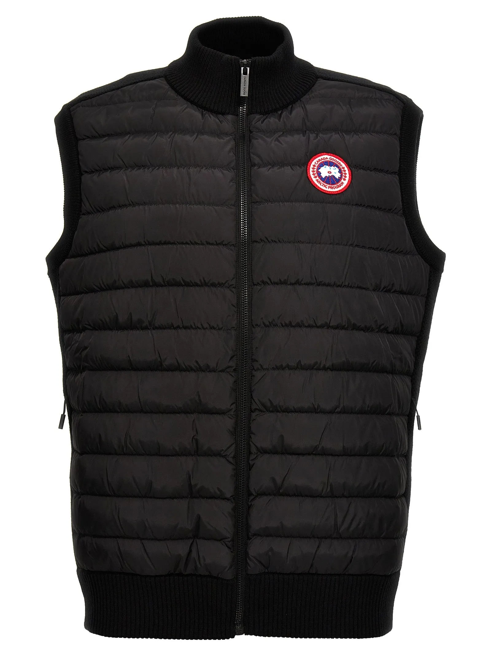 Hybridge® Quilted Kniknit Gilet Nero