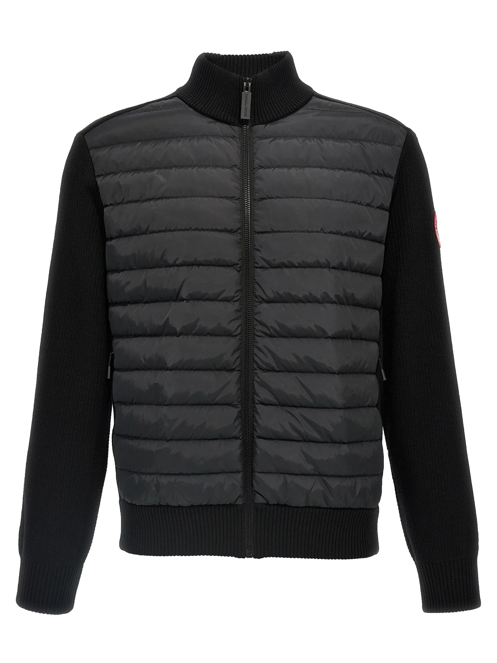 Hybridge® Quilted Knit Puffer Jackets Nero
